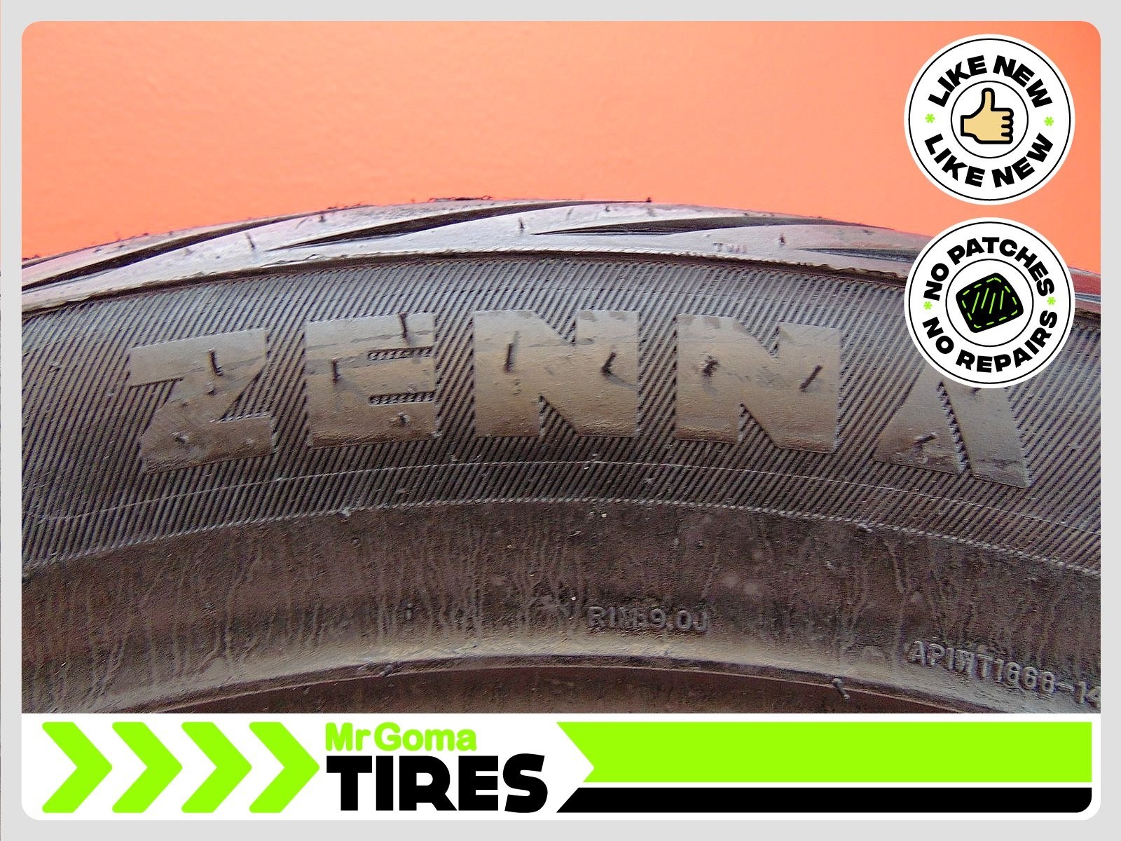 1 ZENNA ARGUS UHP ALL SEASON ECOSAFE XL 275/45R20 USED TIRE 9.6/32 TREAD 110V