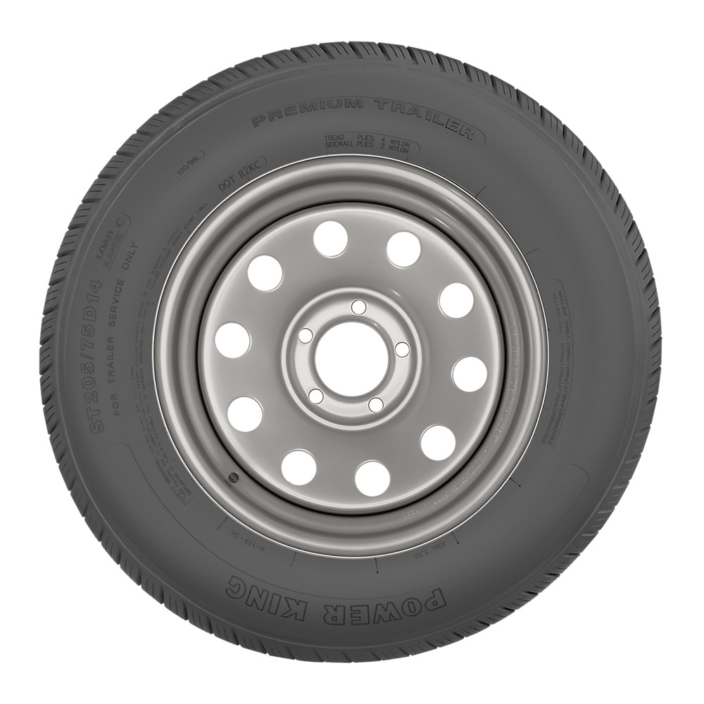 Power King Premium Trailer Bias Tire – ST205/75D14 (Tire only) 2057514
