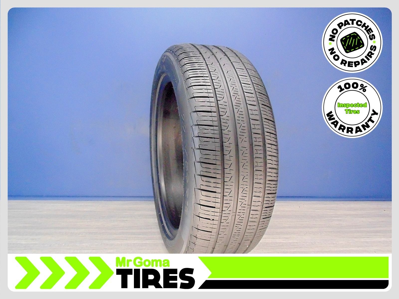 1 PIRELLI CINTURATO P7 A/S RSC RFT XL BMW 225/50R18 USED TIRE 7.3/32 TREAD 95V