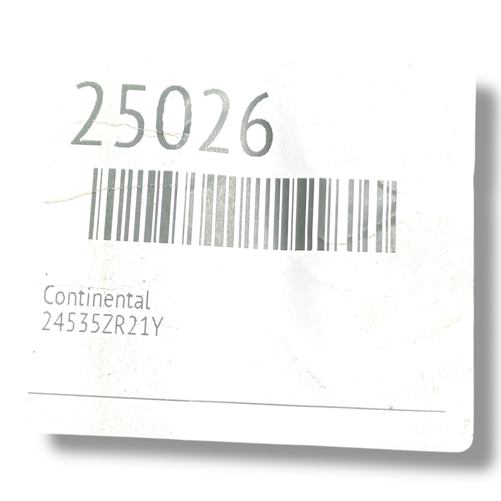Used 245/35ZR21 Continental ContiSportContact 5P TO ContiSilent OEM