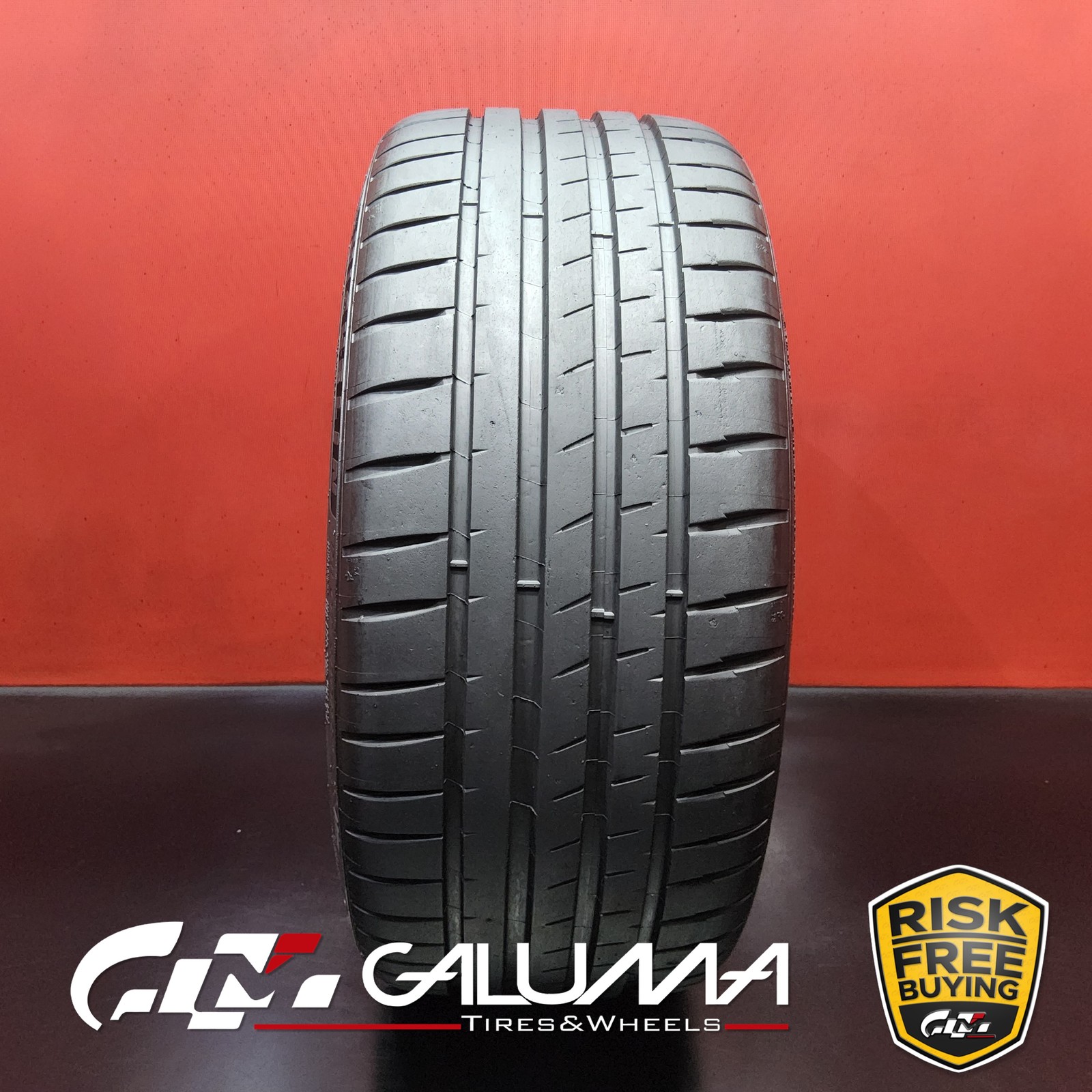 1 Tire LikeNEW Michelin Pilot Sport 4S NA0 XL 245/35ZR20 95Y No Repairs #96105