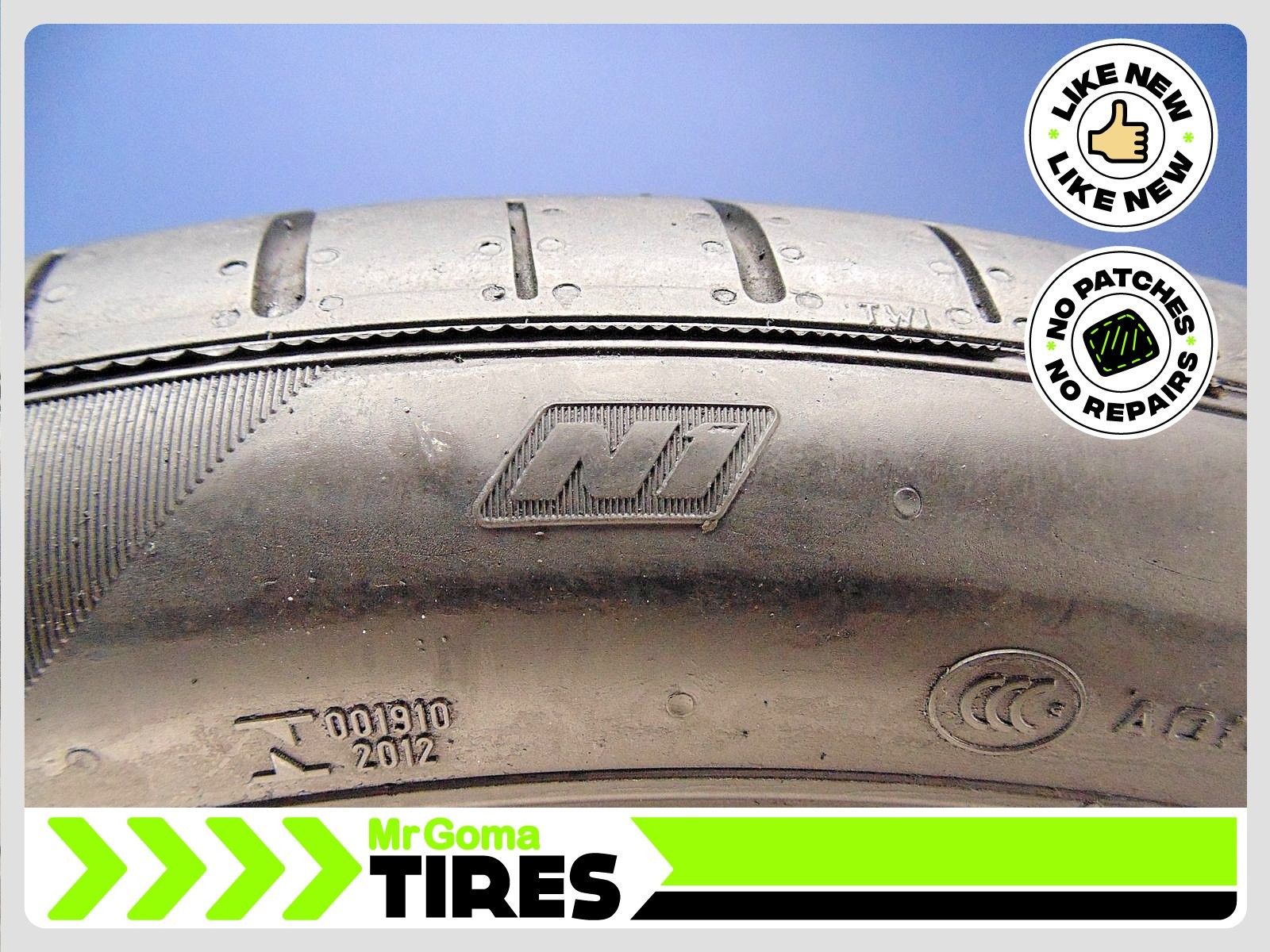 1 PIRELLI P ZERO N1 265/40ZR19 USED TIRE 8.5/32 TREAD NO PATCH PZERO 2654019
