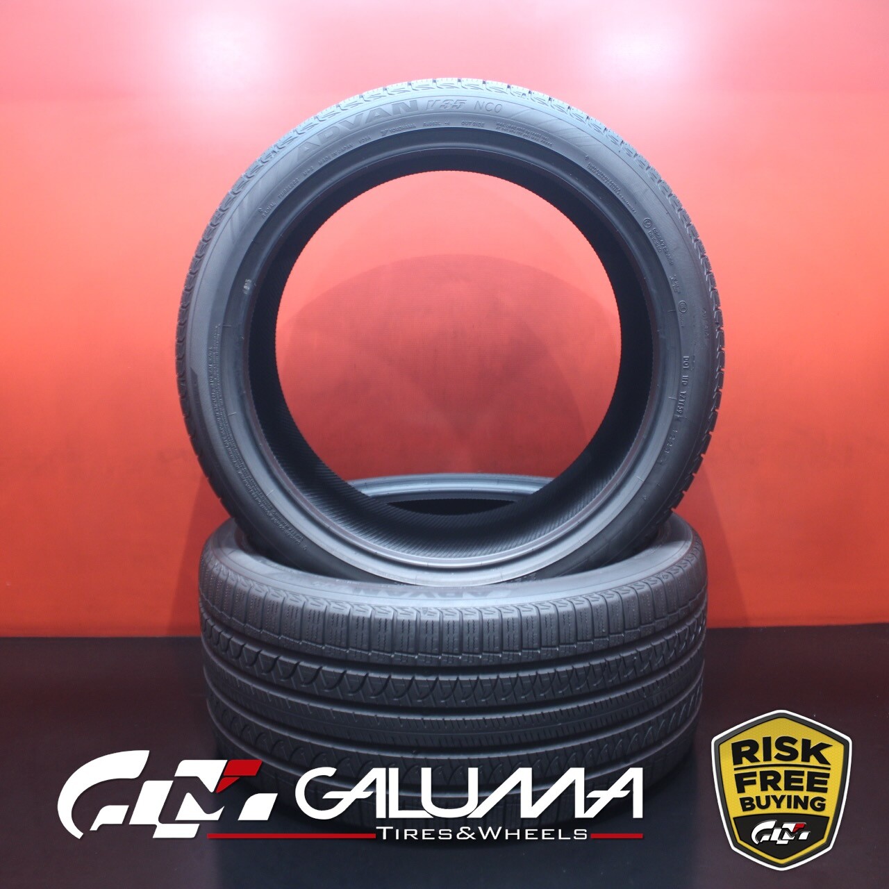 Set of 2 Tires Yokohama Advan V35 315/35R22 315/35/22 3153522 111V #79445