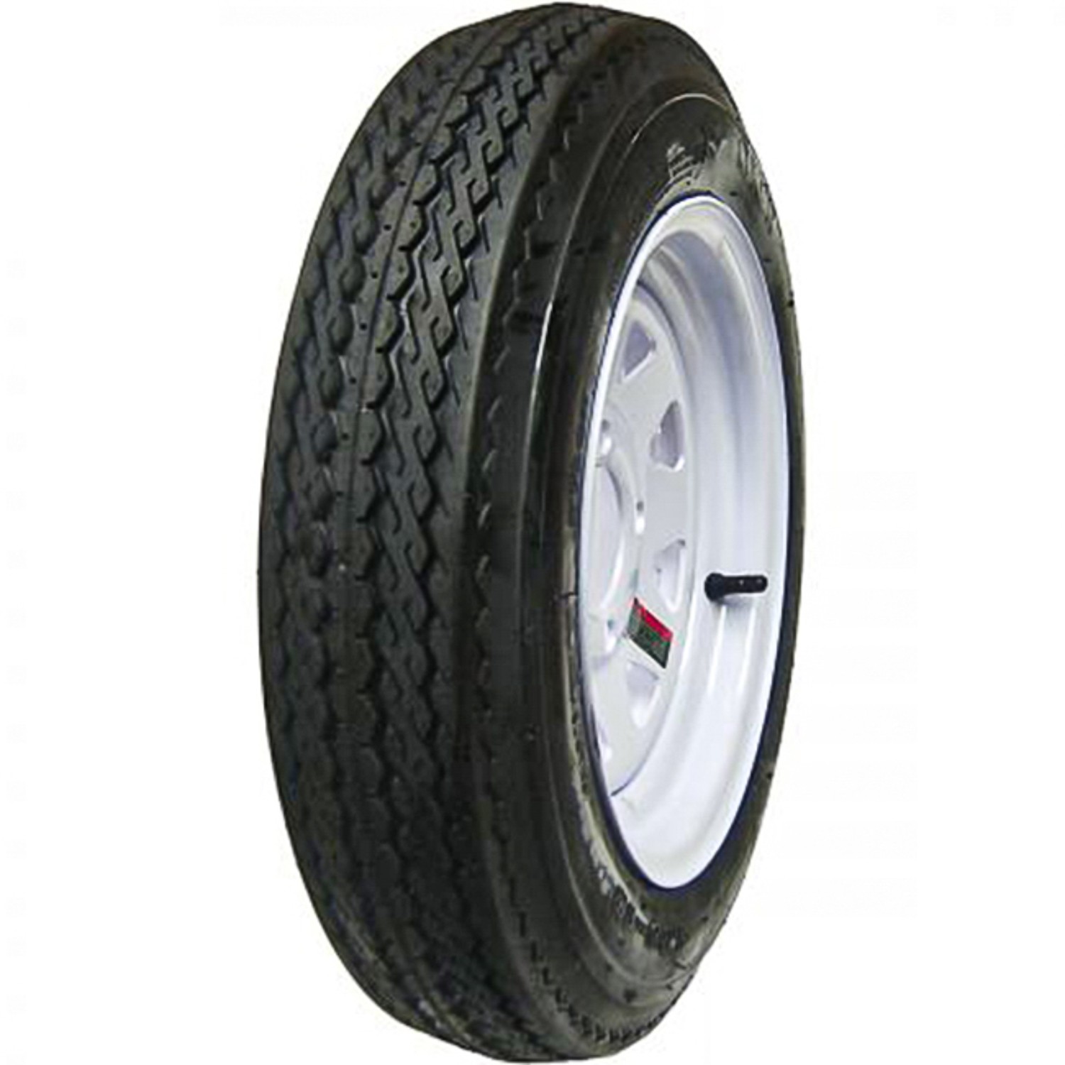 2 Tires Hi-Run SU02 5.3-12 5.30-12 5.3X12 C 6 Ply 4 x 4 White 8 Spoke Assembly