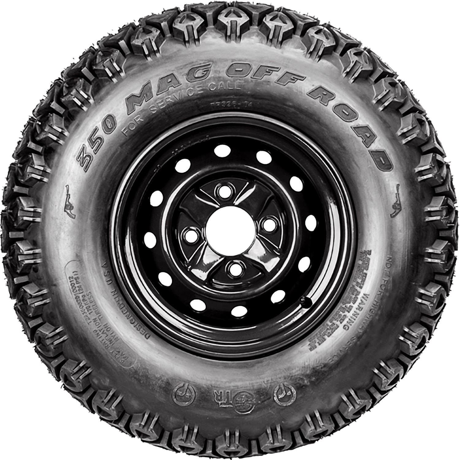 Tire OTR 350 Mag 24×9.00-12 24×9-12 24x9x12 94A3 6 Ply (DC) AT A/T ATV UTV