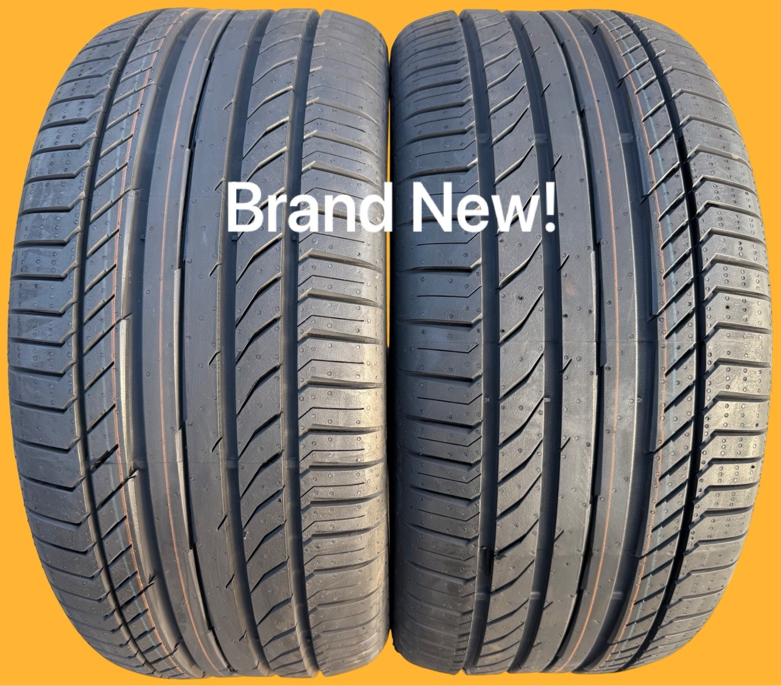 Set of TWO BRAND NEW 275/45R18 103W Continental ContiSportContact 5 Tires