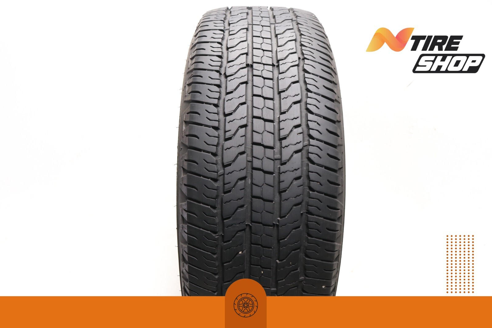 Set of 4 Used 255/65R17 Goodyear Wrangler Fortitude HT – 110T – 8-9/32