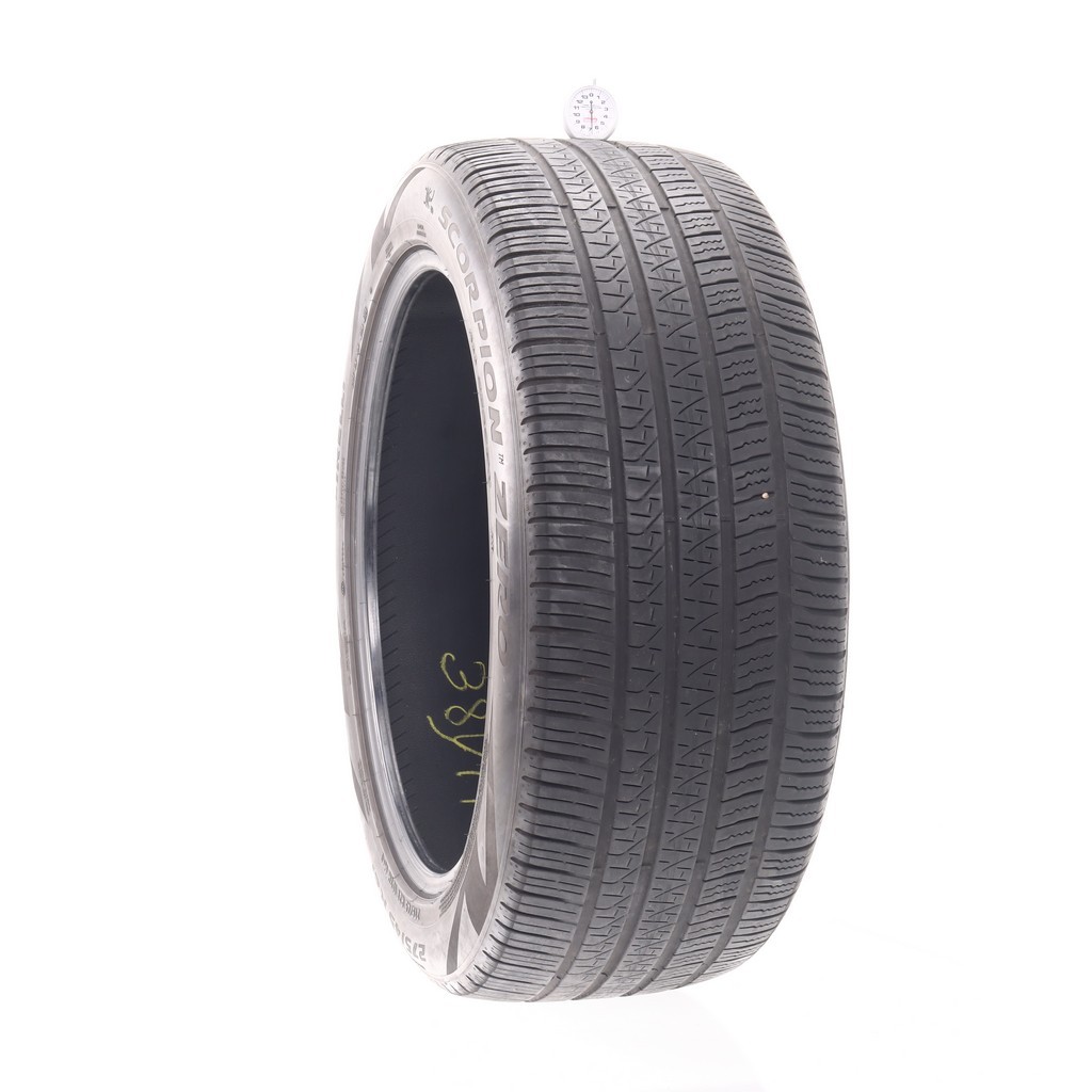 Set of (4) Used 275/45R21 Pirelli Scorpion Zero MO 107H – 5.5-7.5/32