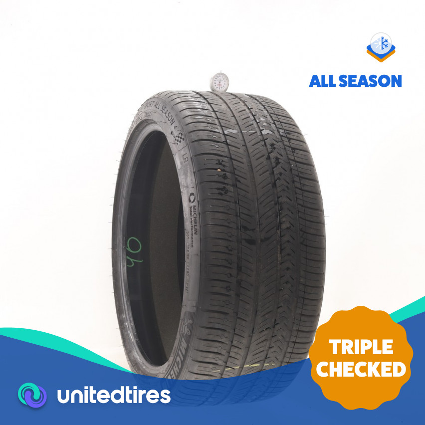 Used 305/35R23 Michelin Pilot Sport All Season 4 LR Acoustic 114Y – 7/32