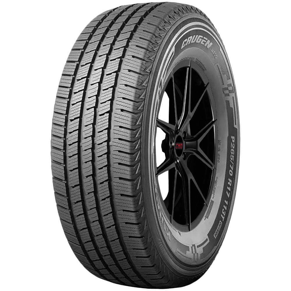 275/55R20 Kumho Crugen HT55 111T SL Black Wall Tire