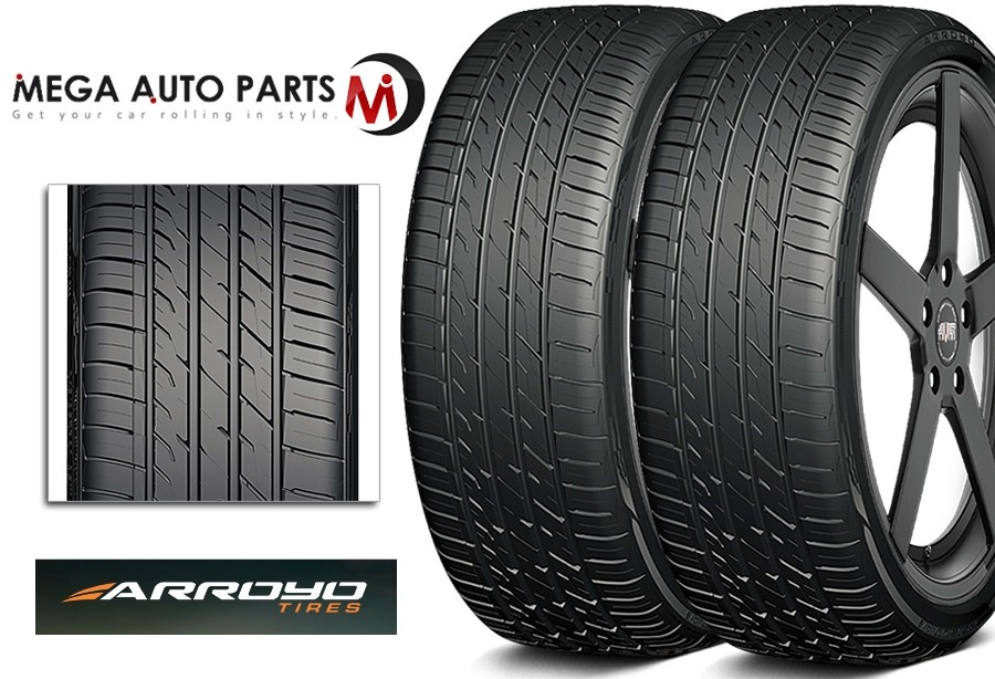 2 Arroyo Grand Sport A/S 255/40ZR19 100Y Performance Tires 55K Mile Warranty