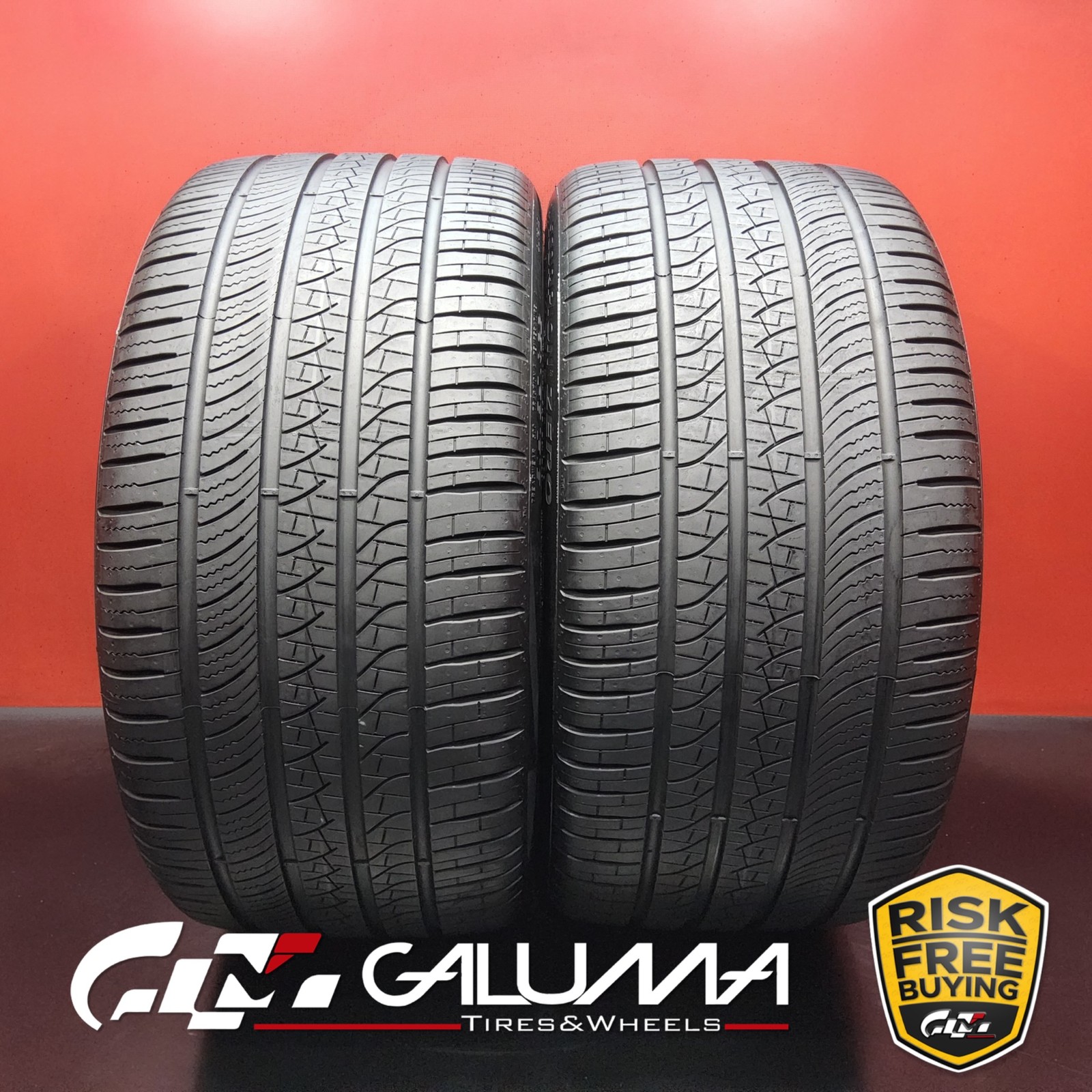 Set of 2 Tires LikeNEW Pirelli Scorpion Zero All season NC0 XL 315/35R22 #91198