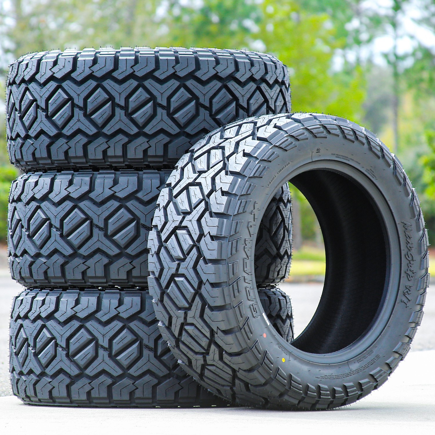 2 Tires Gripmax MaxGrip R/T LT 33X12.50R22 F 12 Ply RT Rugged Terrain TakeOff