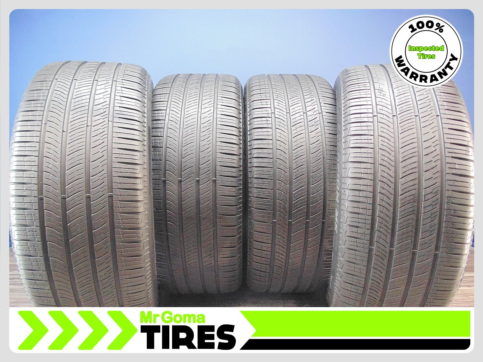 4 PIRELLI SCORPION MS LR PNCS HL 285/40R23 USED TIRES 7.3/32 TREAD 115Y 2854023