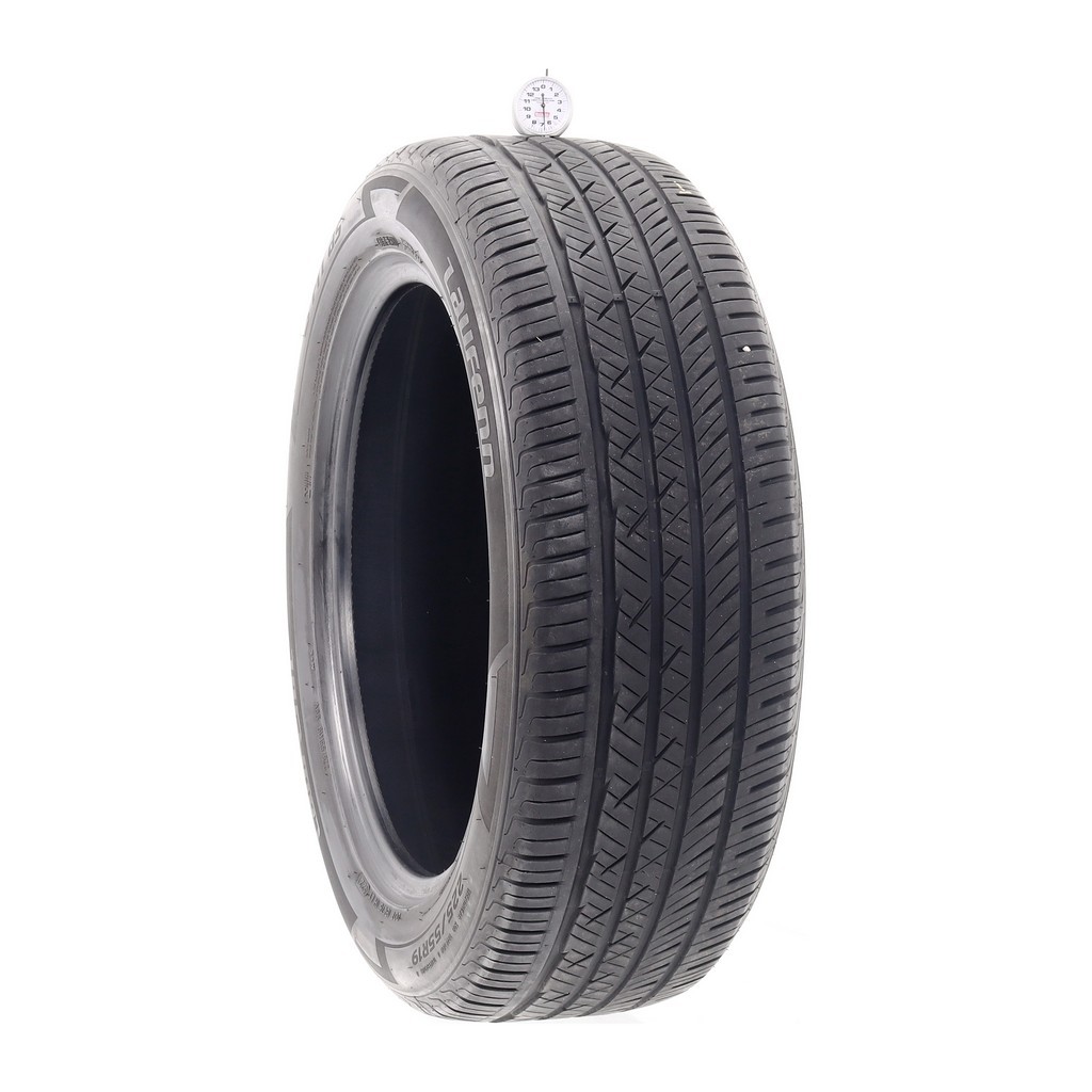 Set of (4) Used 225/55R19 Laufenn S Fit AS 99V – 5-7/32