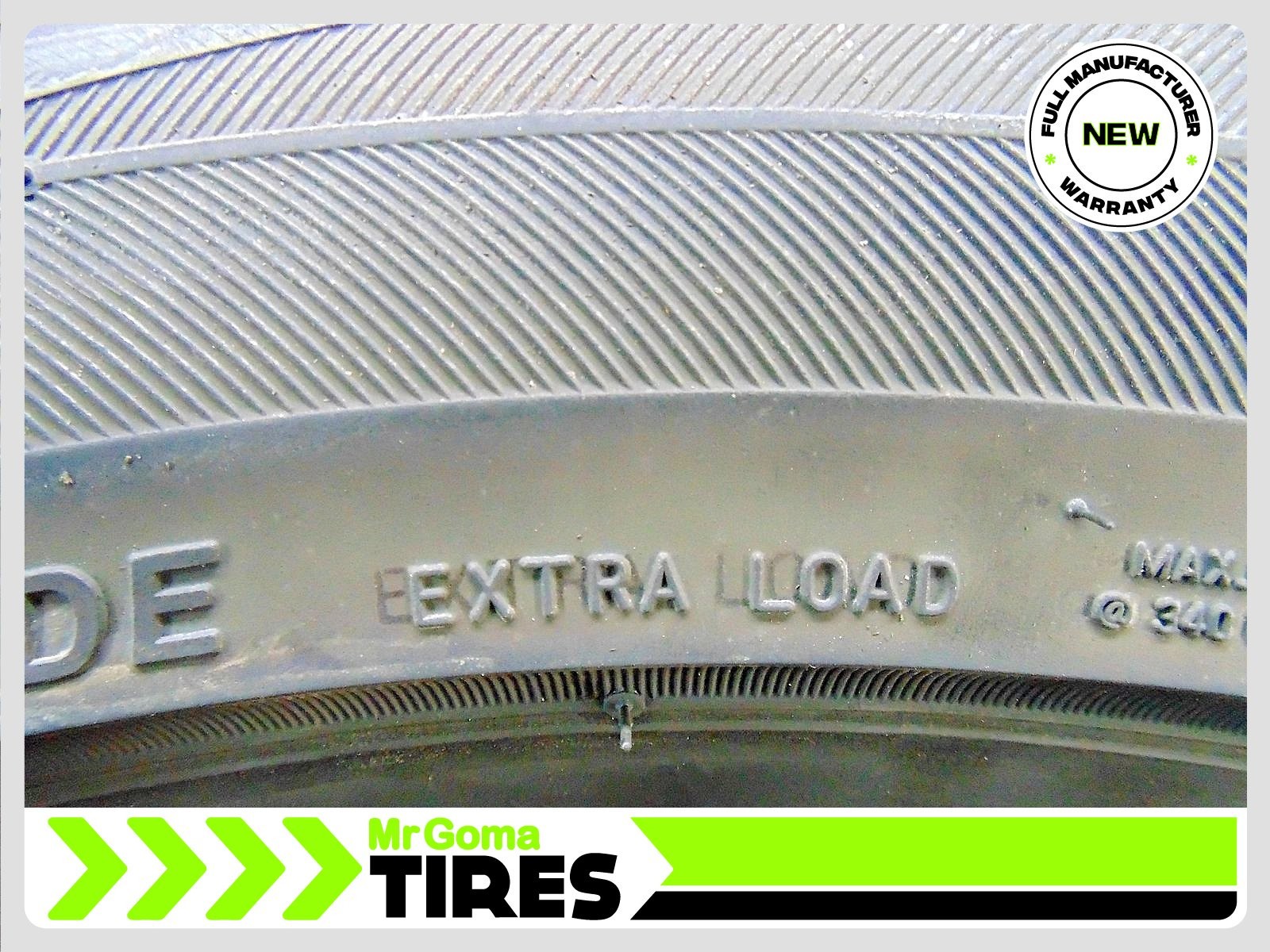 1 NEW 255/50R19 BRIDGESTONE DUELER H/P SPORT RFT XL NEW TIRE Run Flat 2555019