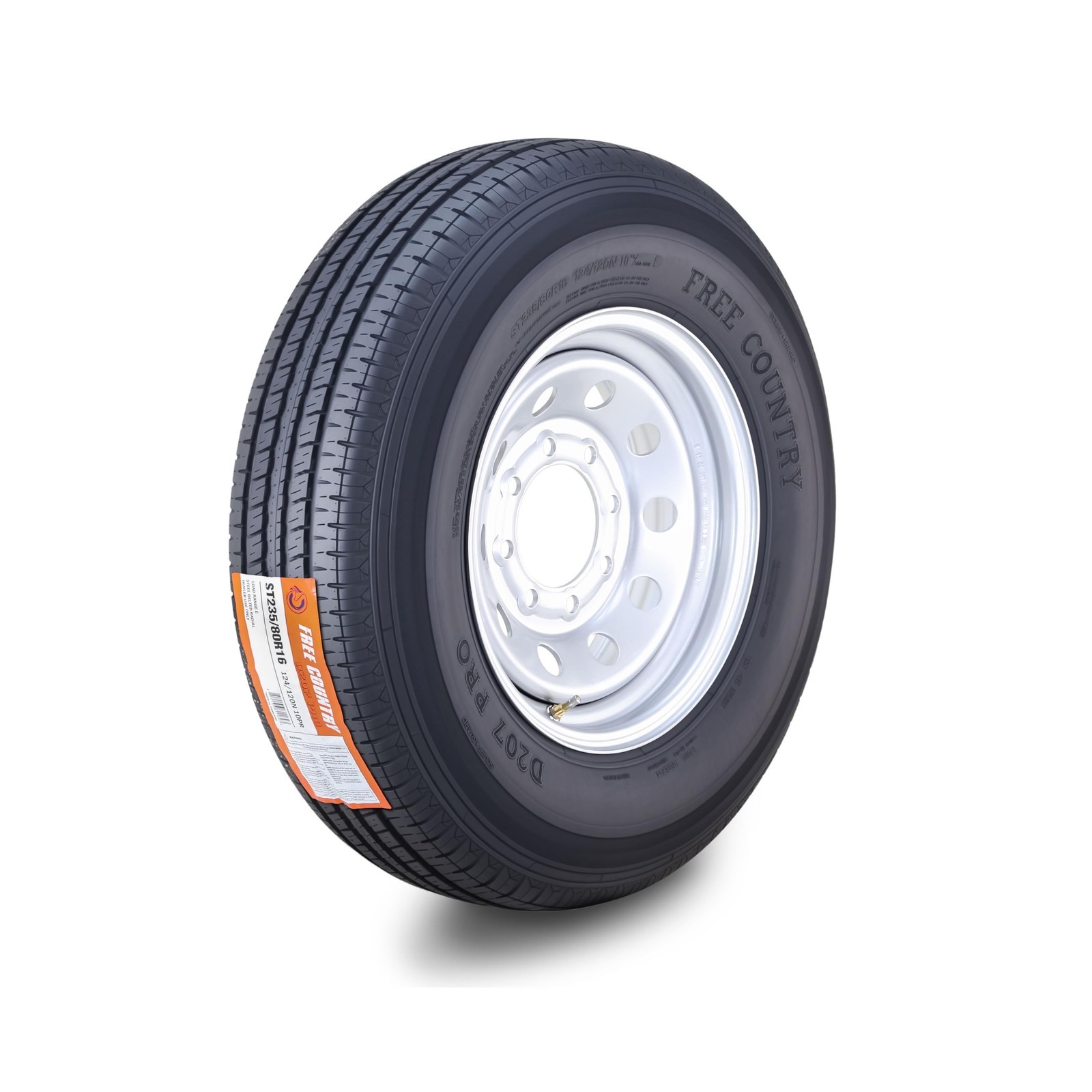 Trailer Tire, 9 Thirty_Seconds_Inches Tread Depth,Symmetrical,Year Around