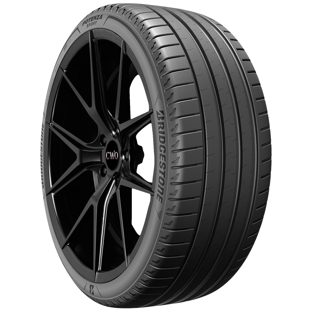 265/35R20 Bridgestone Potenza Sport 99Y XL Black Wall Tire