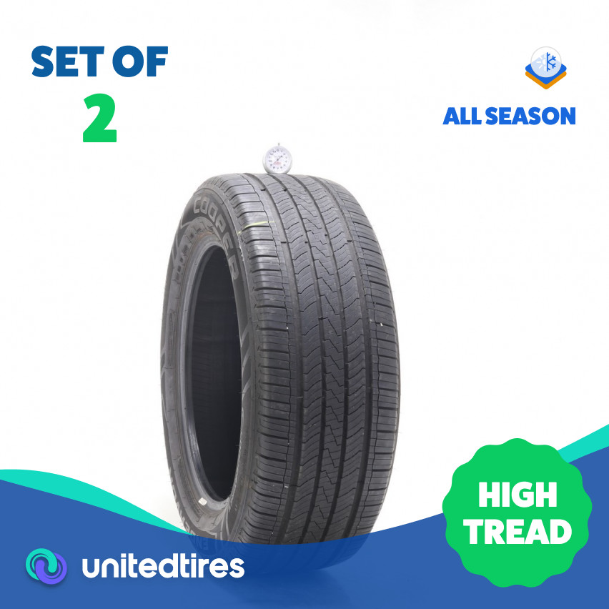 Set of (2) Used 235/55R17 Cooper Endeavor Plus 99H – 8.5/32