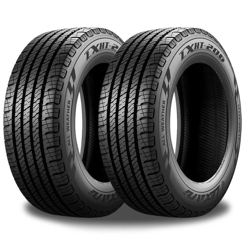 4 Lexani LXHT-206 P 265/65R17 110T SUV/Truck Premium Highway All Season M+S Tire