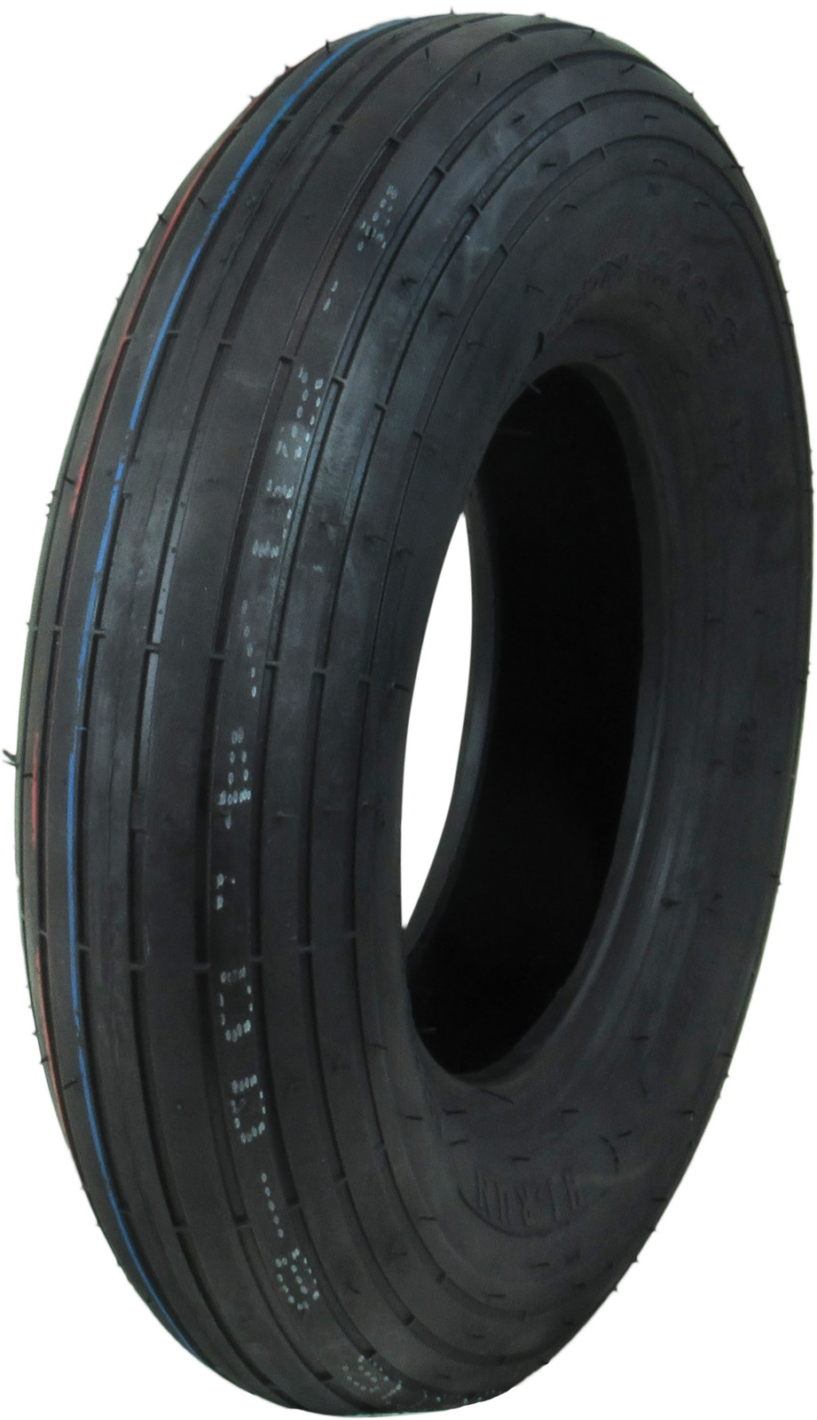 1 New 4.80/4.00-8 2 Ply P301 Rib Hi-Run L&G Tire 4.80 4.00 8