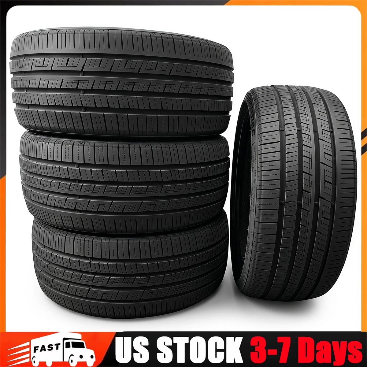 4 Tires 255/35 ZR20 255/35 R20 97W XL AS A/S All Season Performance Tires US