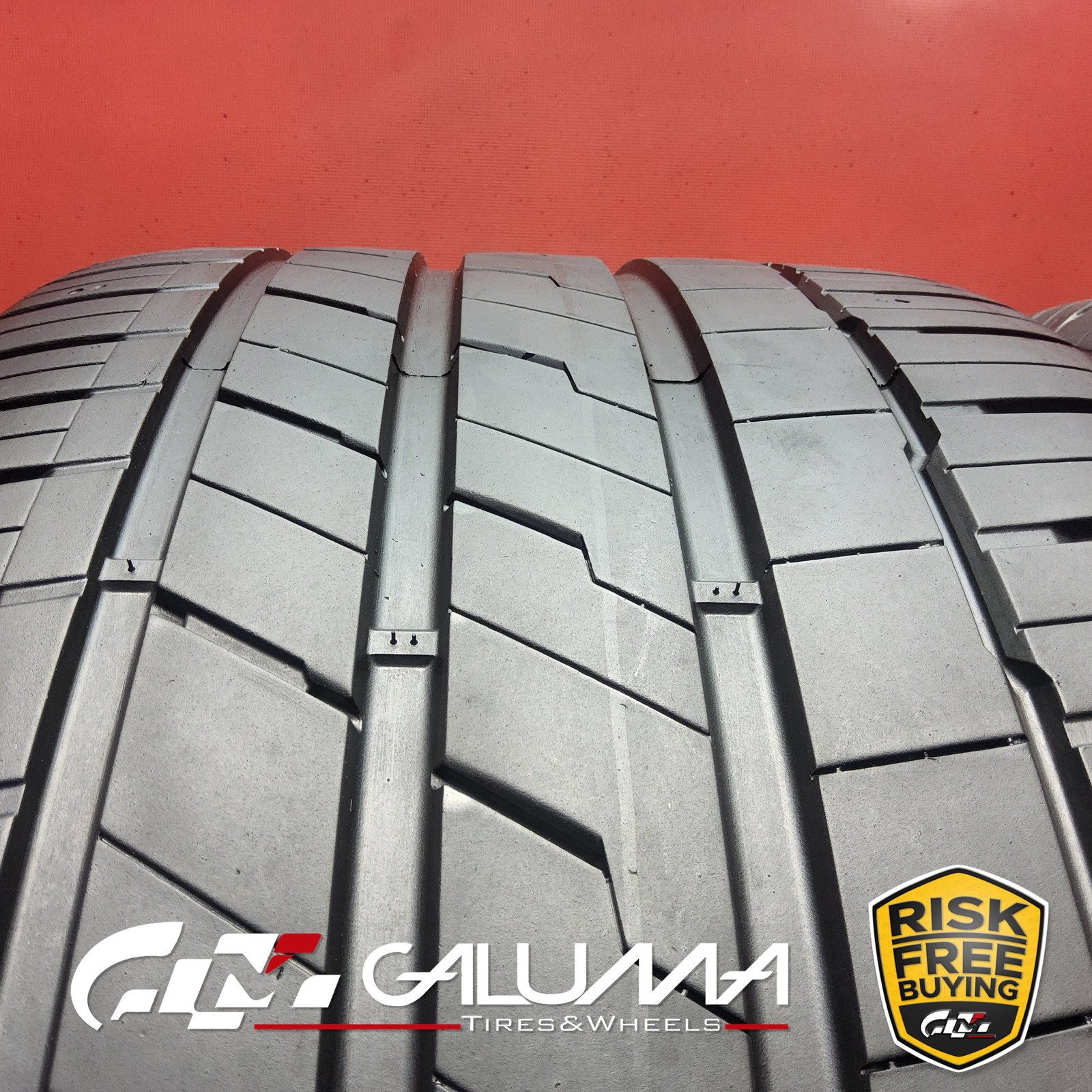 Set of 2 Tires LikeNEW Hankook Ventus S1 Evo3 SUV HRS ★ RunFlat 315/35R21 #96048