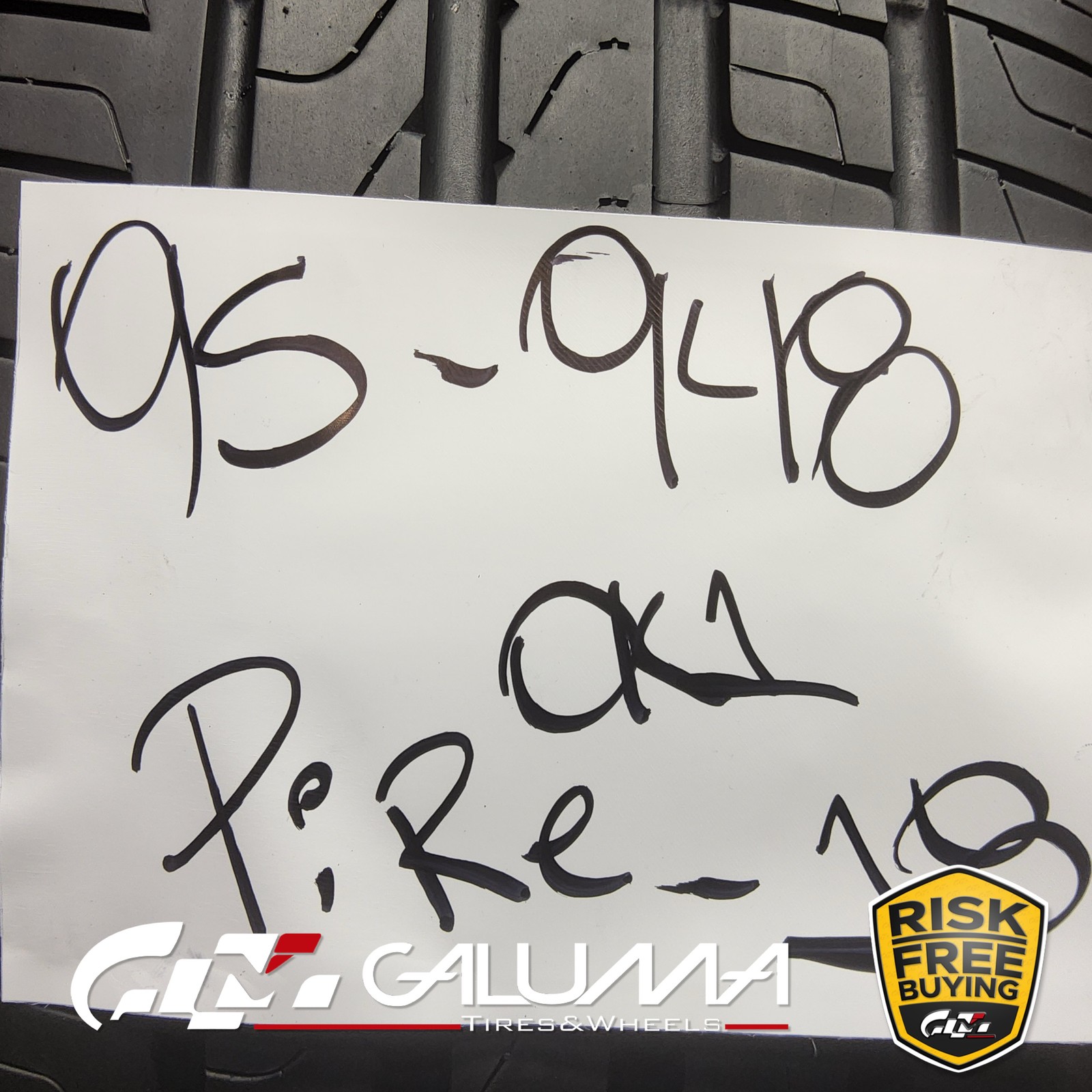 1 Tire Pirelli Cinturato P7 RunFlat 255/40R18 2554018 95Y No Repair #95948