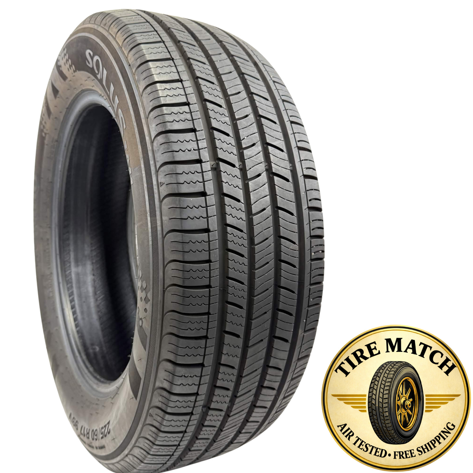 Used 225/60R17 Kumho Solus TA11 99V 9.5/32 (DOT 24)