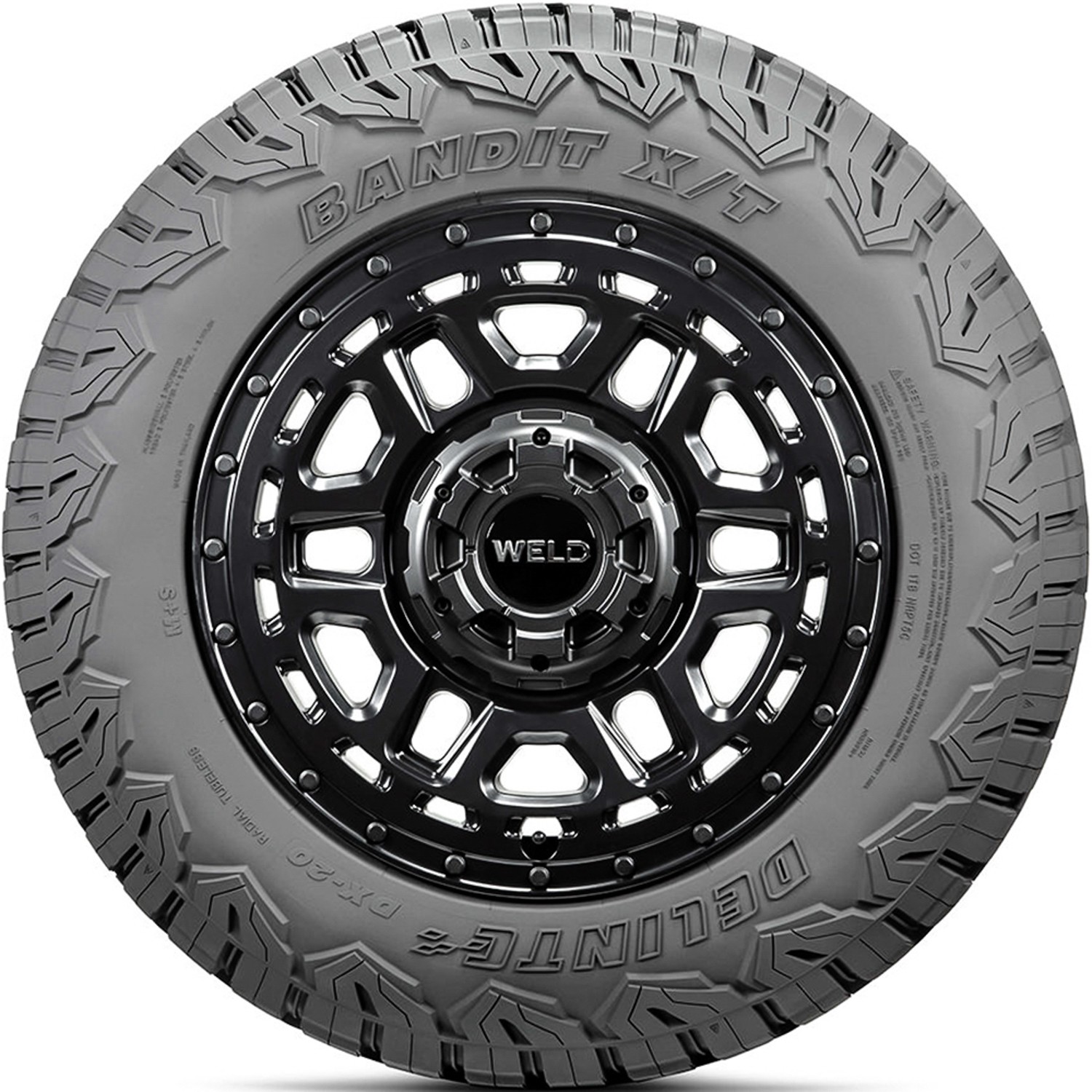 4 Tires LT 285/70R17 E 10 Ply Delinte DX-20 Bandit X/T XT Extreme Terrain