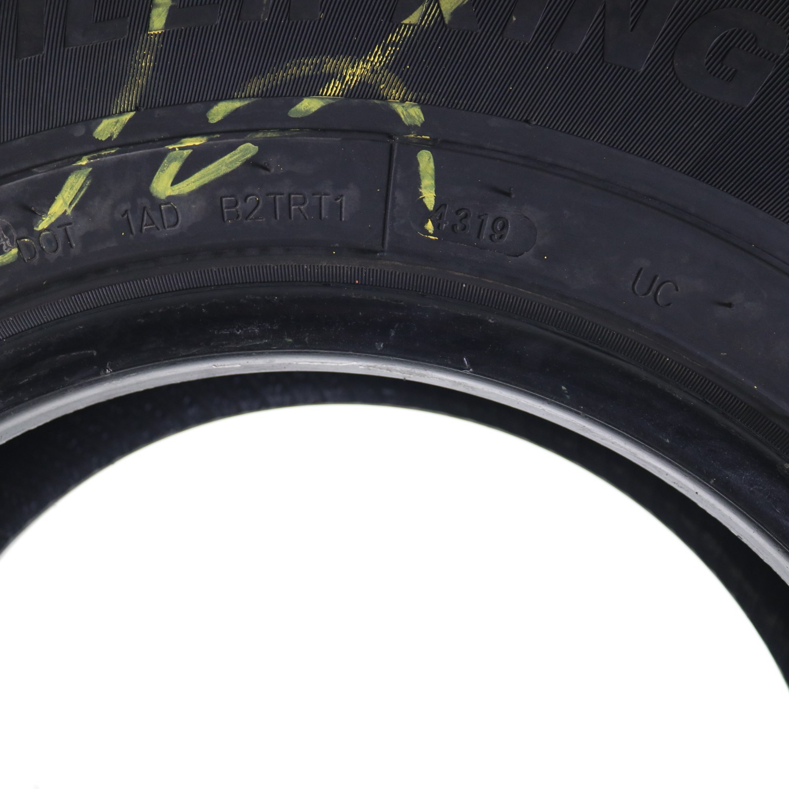 Set of 2 Used ST 205/75R14 Trailer King RST – 105/101M – 5.5/32 No Repairs