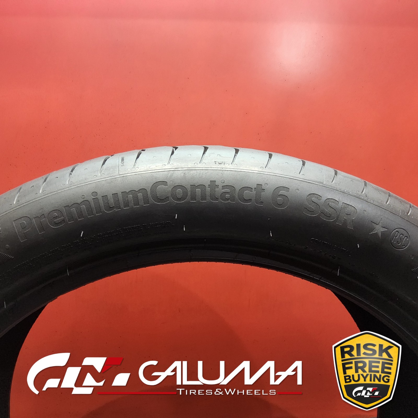 2 Tires Continental PremiumContact 6 ★ SSR Run Flat XL 315/35R21 No Repair 94551