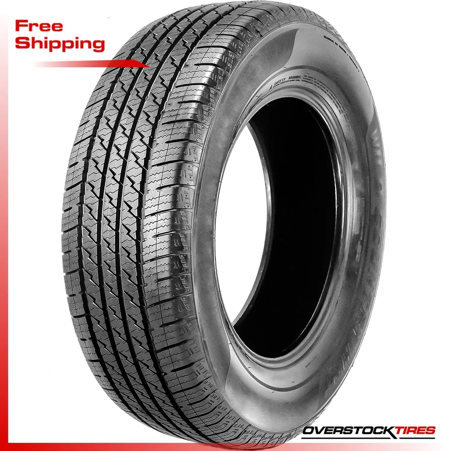 1 NEW 235/75R16 Multi-Mile Wild Country HRT 108T (DOT:1524) Tire 235 75 R16