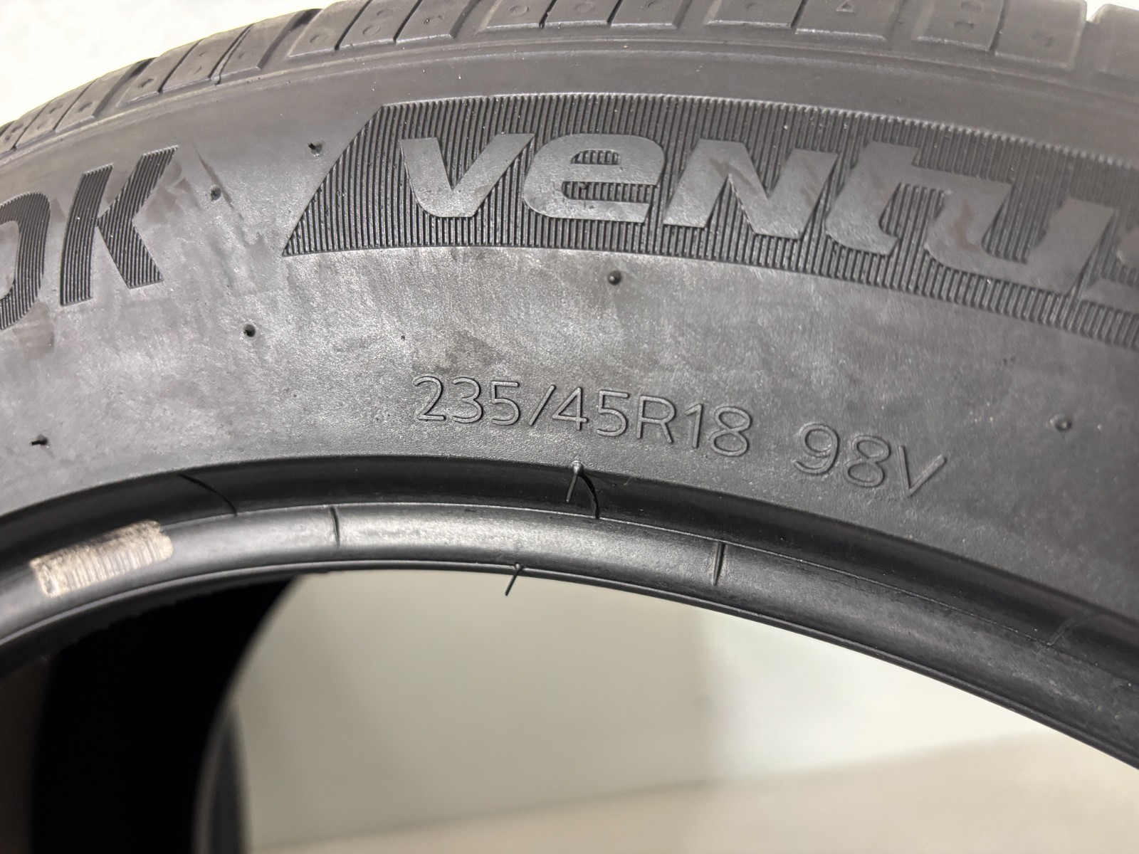 NO SHIPPING ONLY LOCAL PICK UP 2 Tires 235 45 18 Hankook Ventus S1 AS