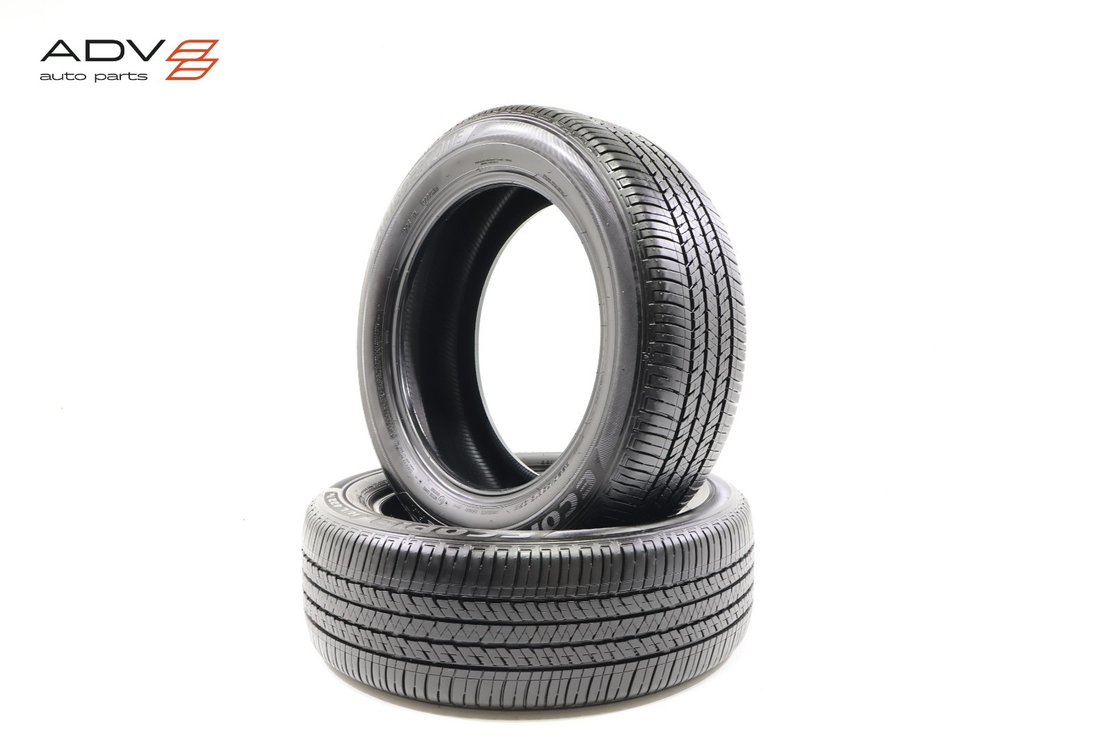 BRIDGESTONE ECOPIA H/L 422 PLUS P225/55 R18 97H M+S 8.2/32 NDS OEM -TWO TIRES-