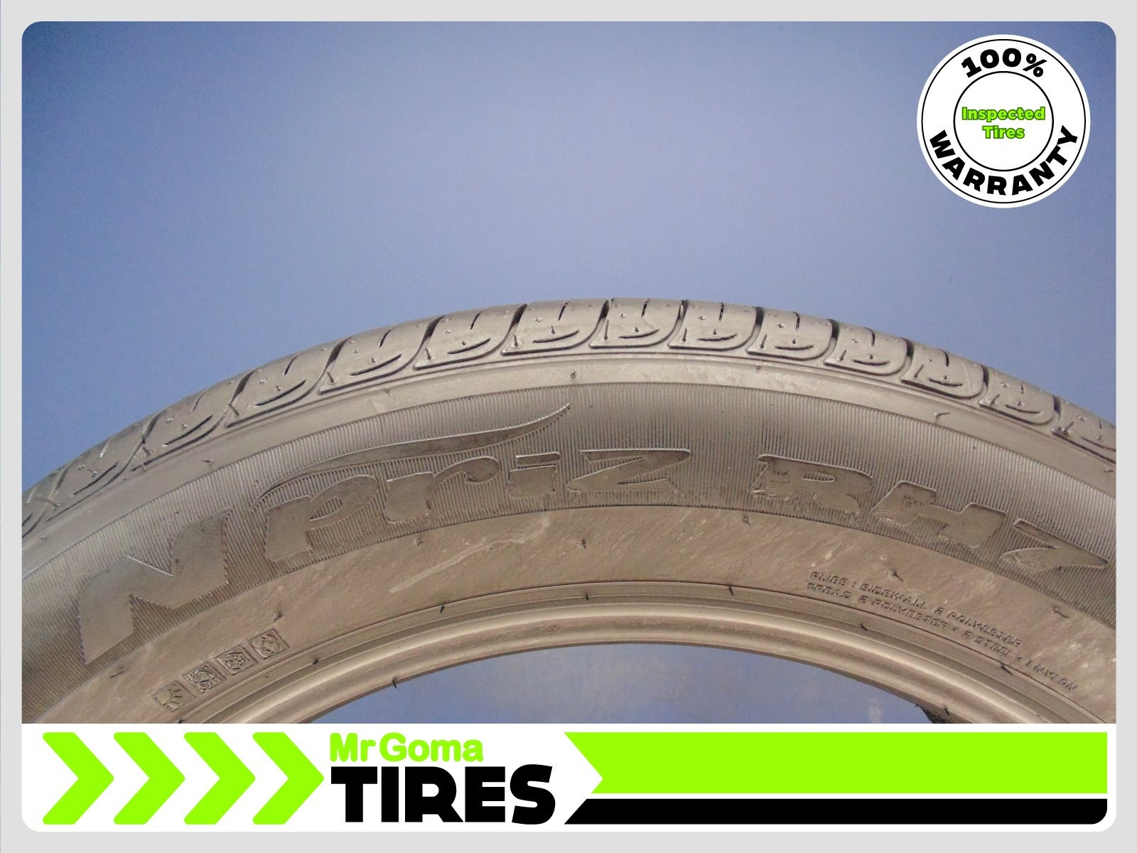 SET OF 2 NEXEN N PRIZ RH7 P225/55R18 USED TIRES 8.7/32 TREAD 225/55/18 2255518