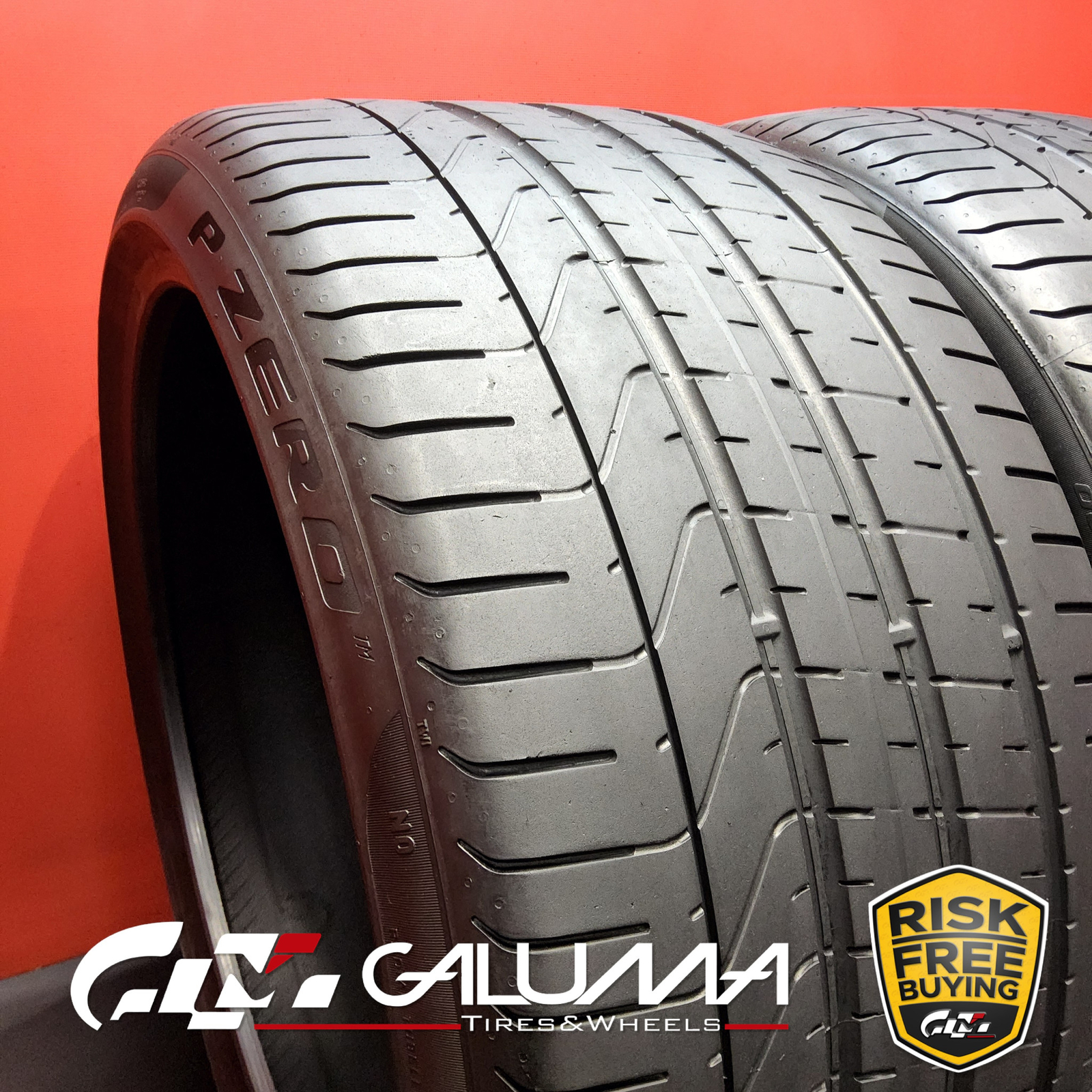 Set of 2 Tires Pirelli P Zero (N0) 315/30ZR22 315/30/22 3153022 No Patch #86800