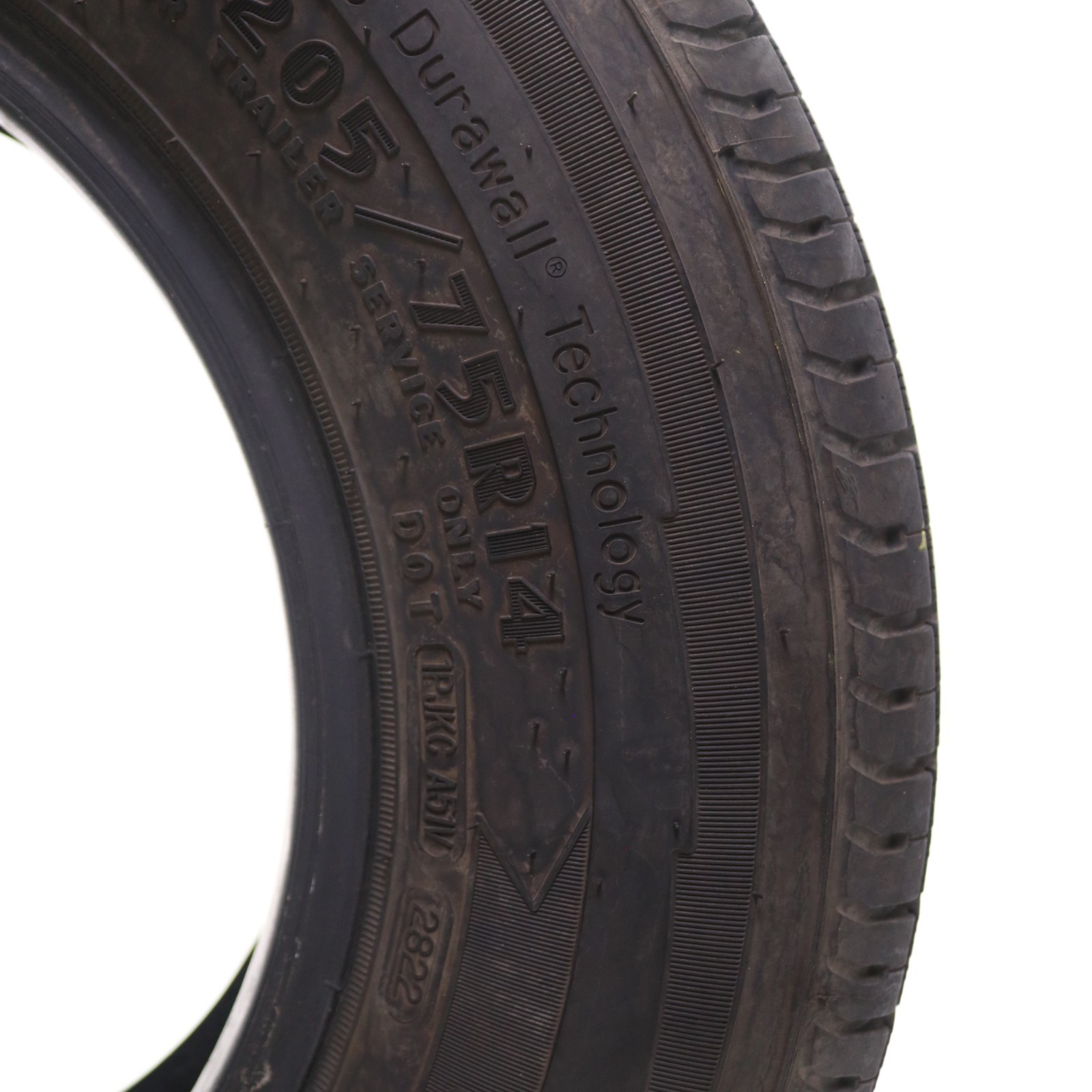 Set of 4 Used ST 205/75R14 Goodyear Endurance – 105/101N – 6-6.5/32 No Repairs