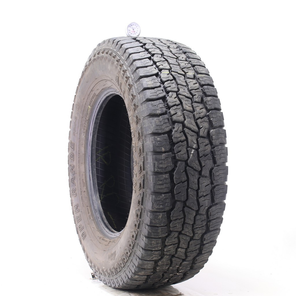 Set of (4) Used LT 275/70R18 Mazama Open Range A/T SQM-3 125/122S – 12-13.5/32