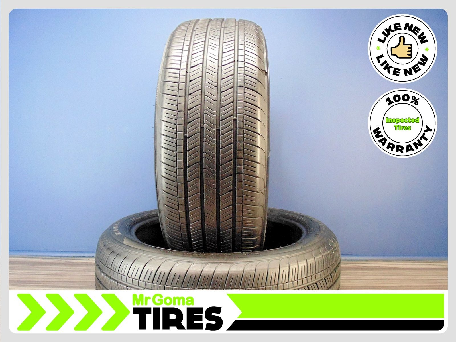 2 GOODYEAR EAGLE TOURING 235/50R21 USED TIRES 8.8/32 TREAD 235/50/21 2355021