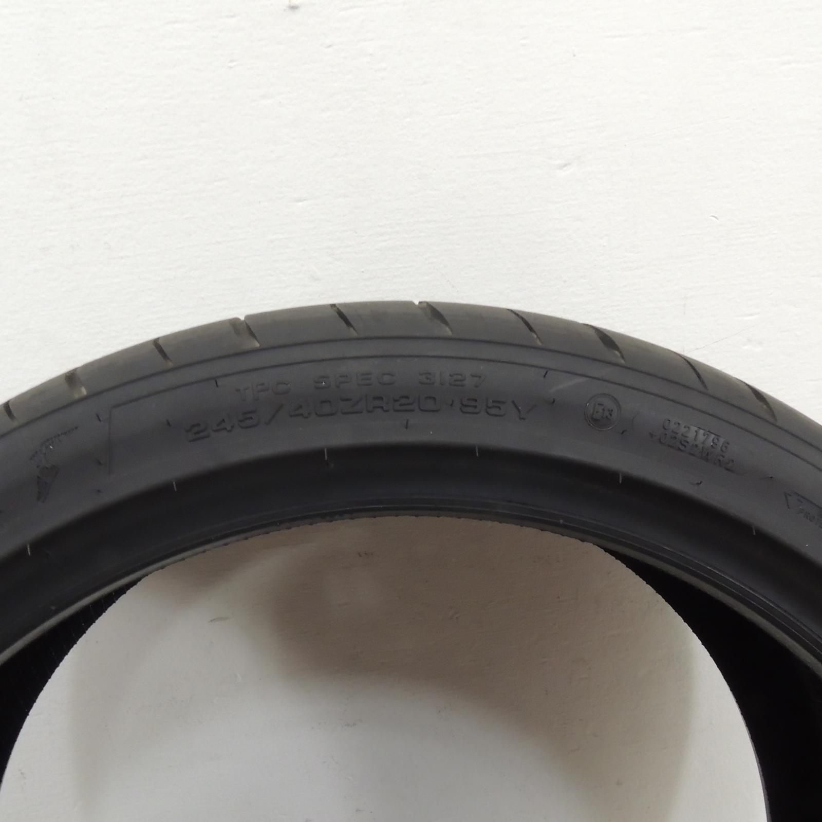 245/40ZR20 Goodyear Eagle F1 Asymmetric 3 Tire Set TPC Spec Run Flat