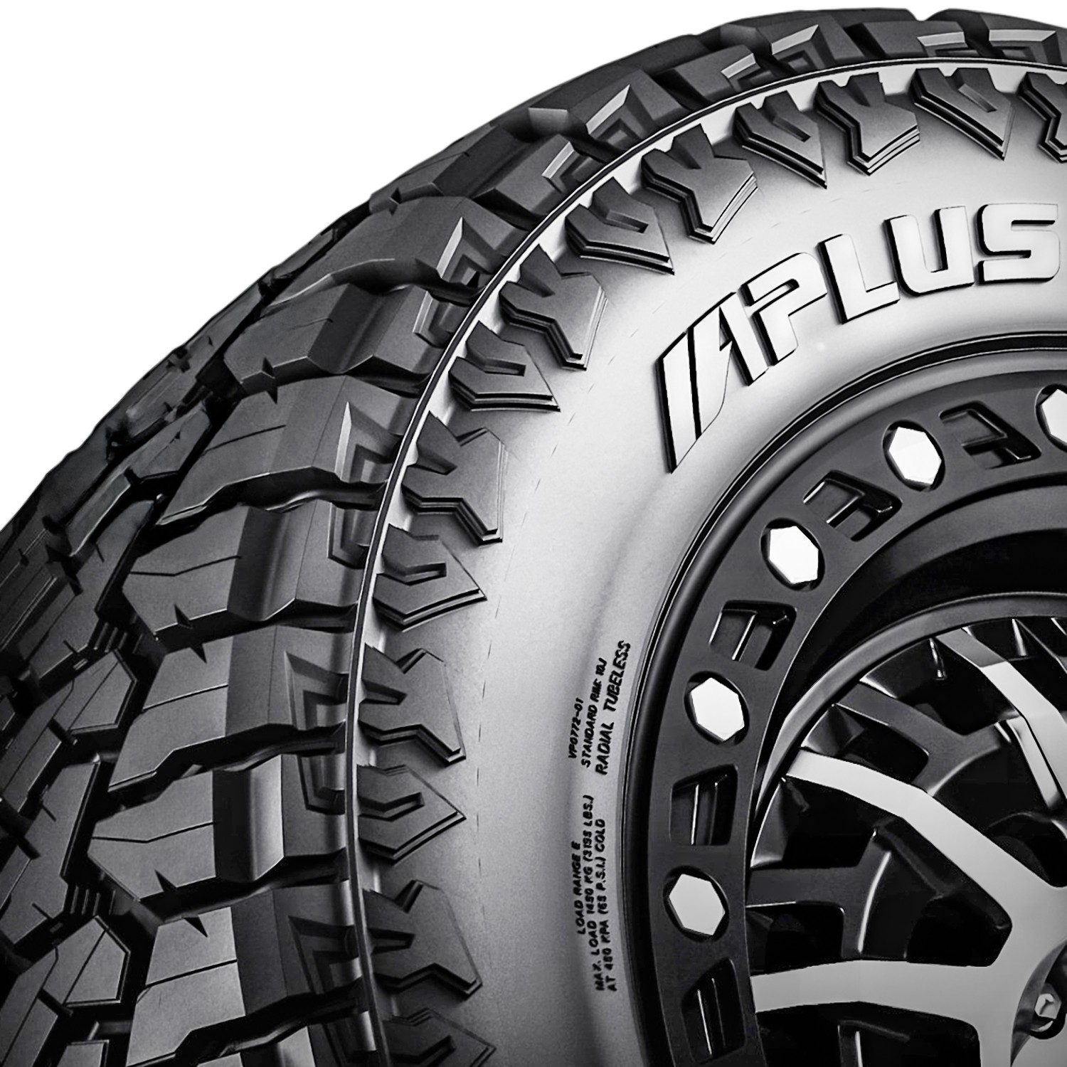 4 Aplus Shredder RTX 285/55R20 124/121S F 12 Ply Tires 45k Mi Warranty