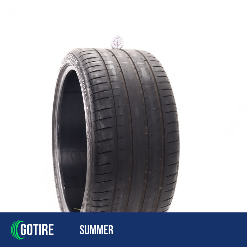 1 X Used 315/30ZR22 Michelin Pilot Sport 4 S 107Y – 6.5/32