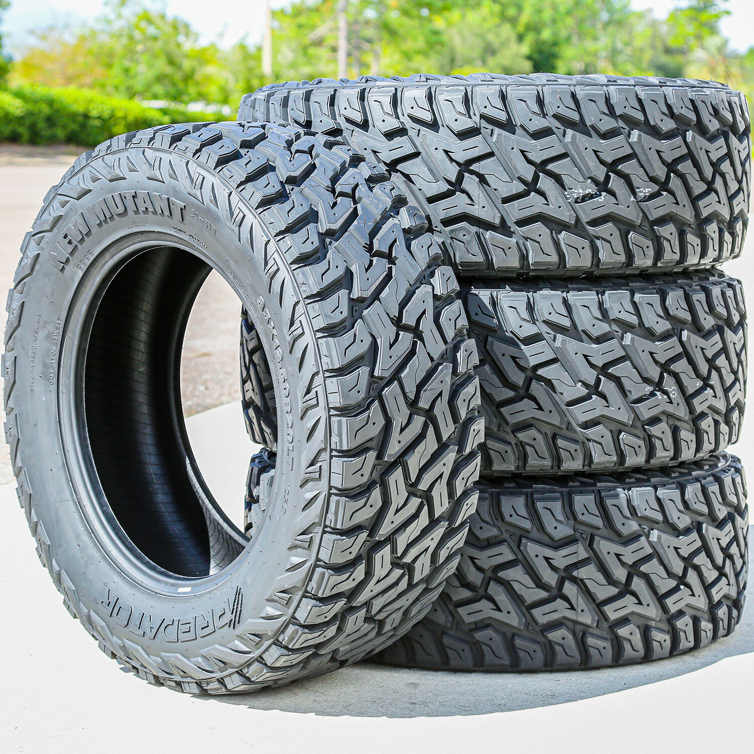 4 Tires Predator New Mutant X-RT LT 37X12.50R20 Load F 12 Ply R/T Rugged Terrain