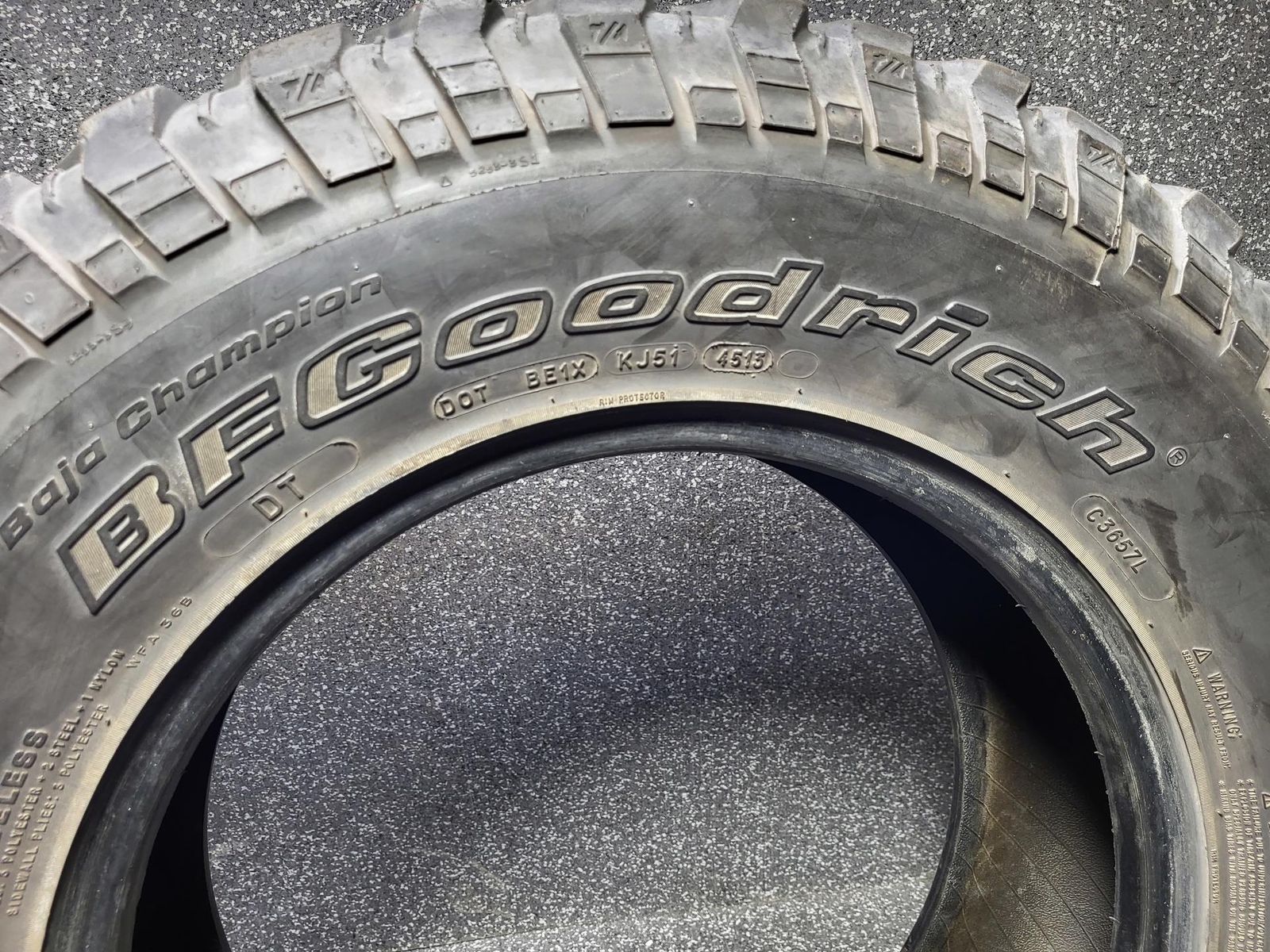BFGoodrich Mud-Terrain T/A KM LT255/75R17 111/108Q Light Truck SUV Tire DOT 4513