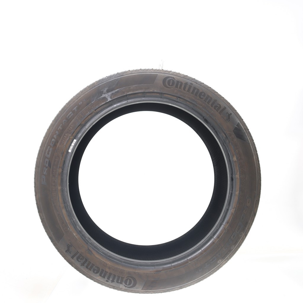 Set of (4) Used 255/45R19 Continental ProContact RX ContiSilent T3 – 6-7.5/32