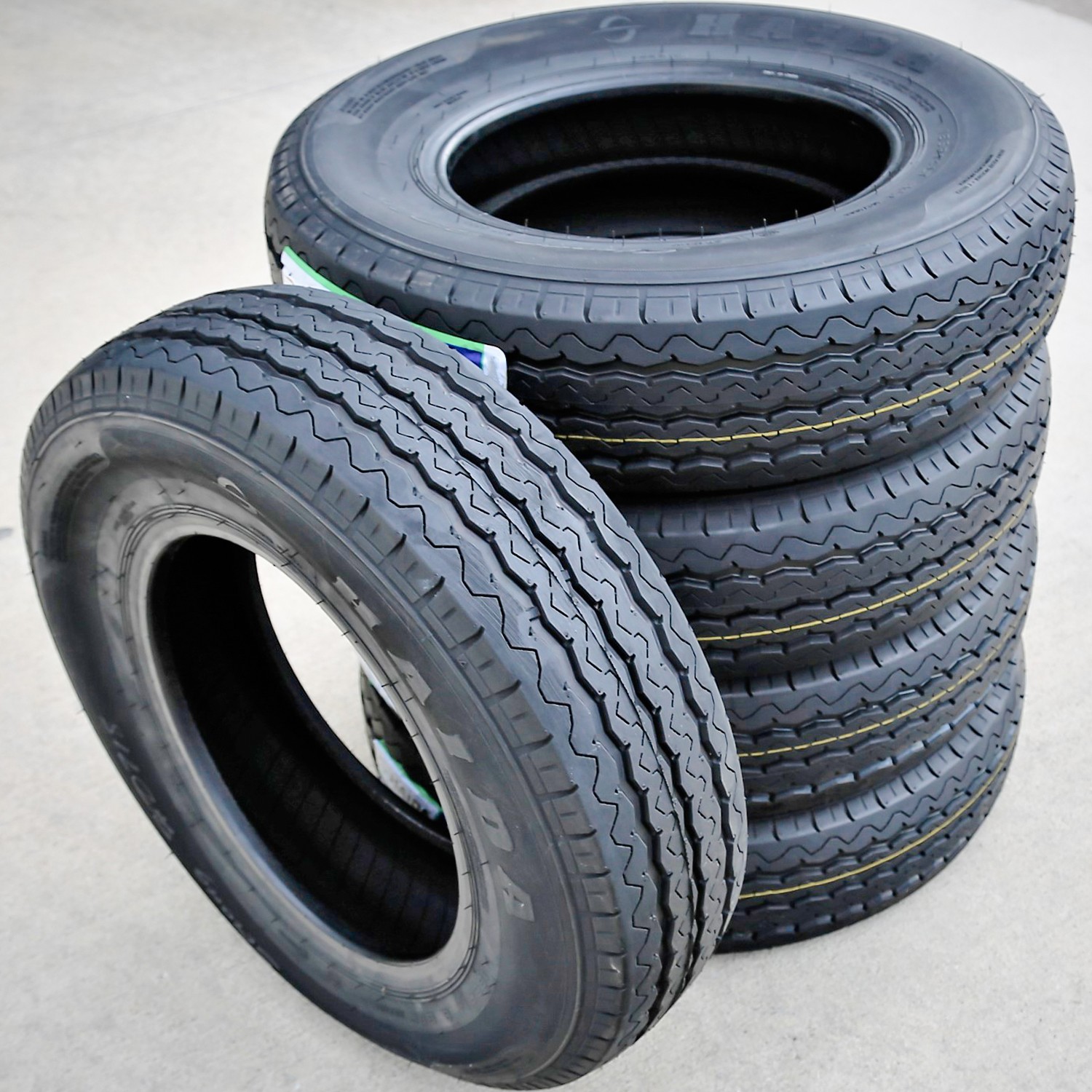 2 Tires Haida Strong HD718 185R14C Load D 8 Ply Commercial