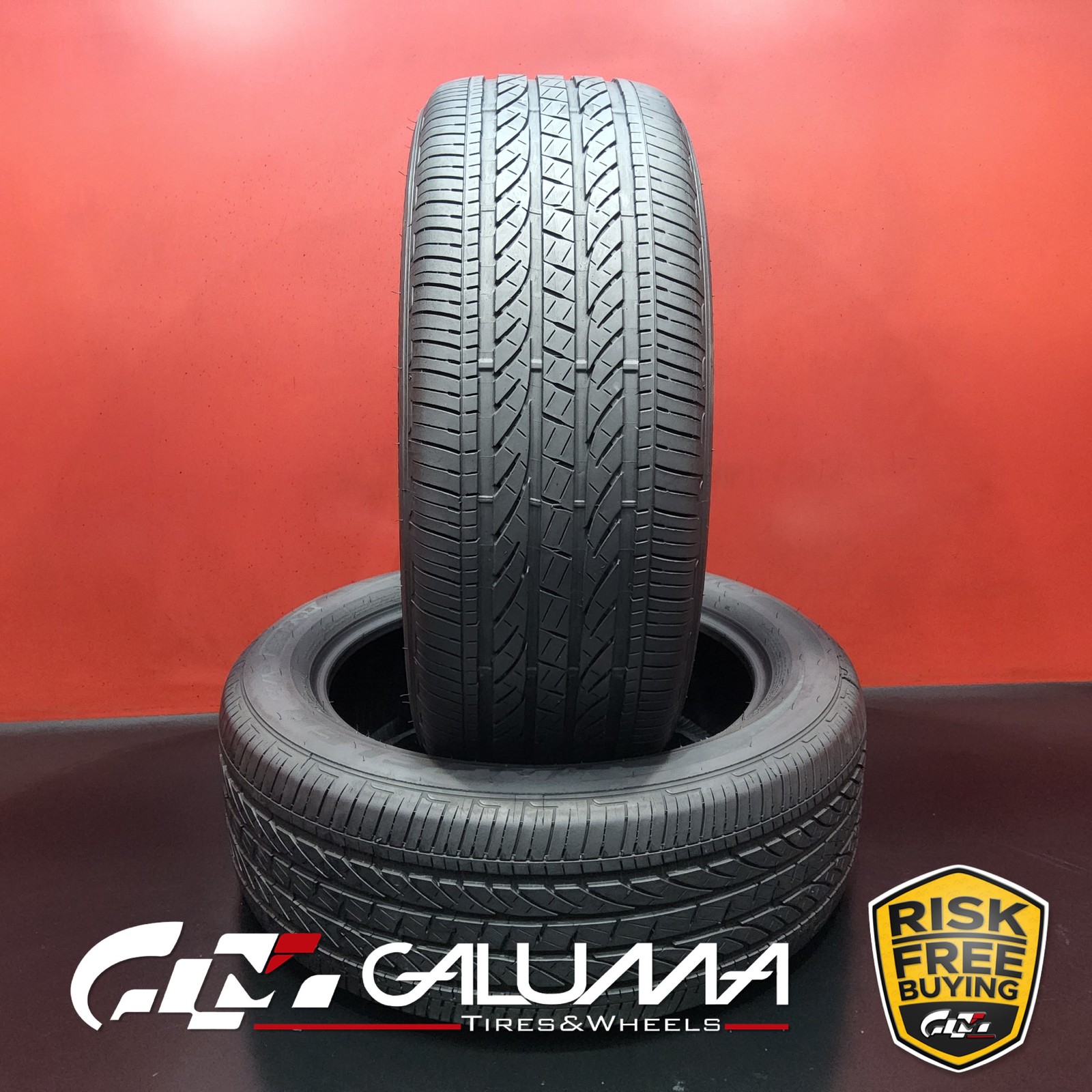 Set of 2 Tires Bridgestone Dueler H/P Sport AS RFT Run Flat XL 245/50R19 #90659
