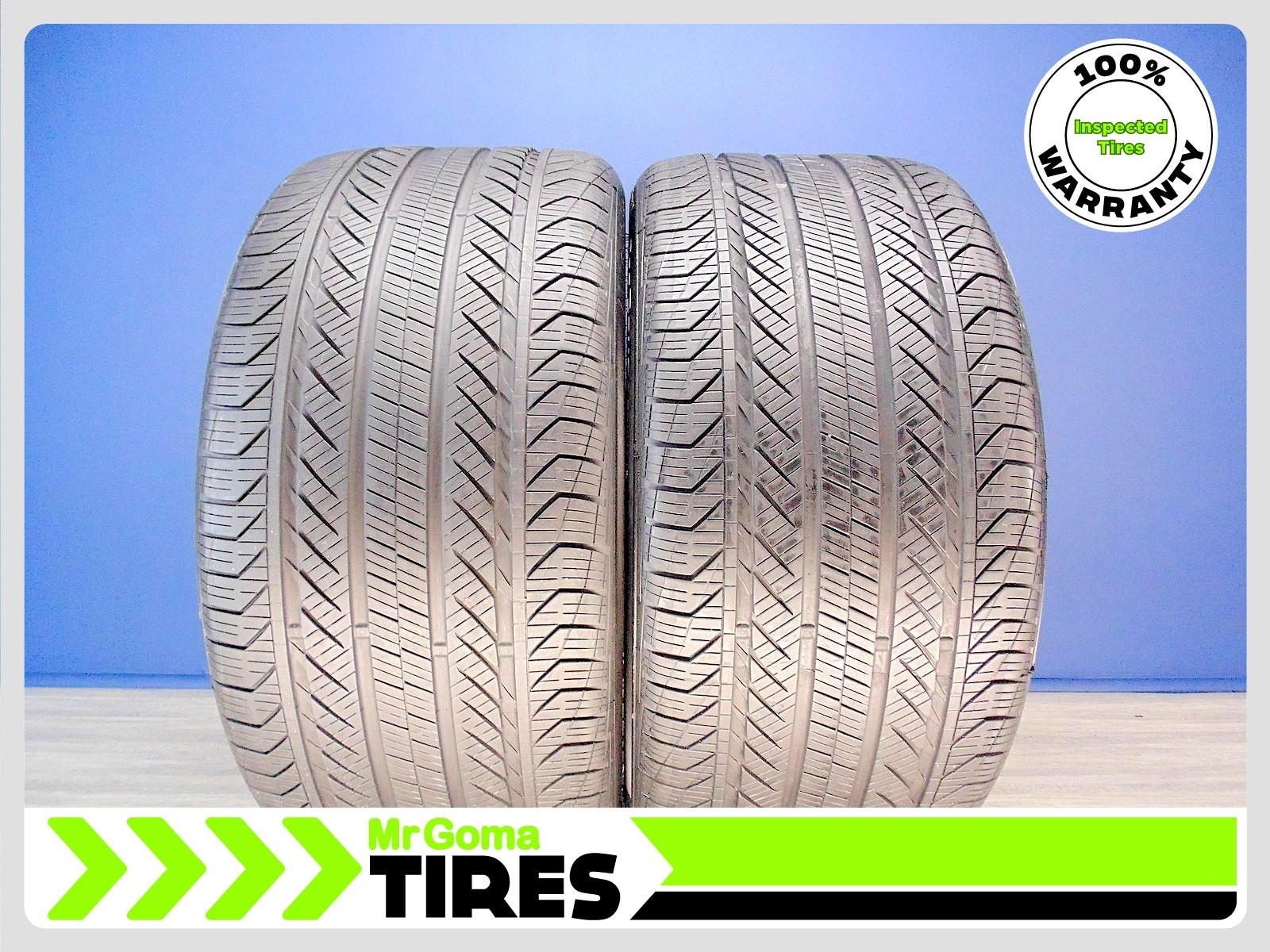 2 CONTINENTAL PROCONTACT GX XL 285/40R20 USED TIRES 7.3/32 TREAD 108H 2854020