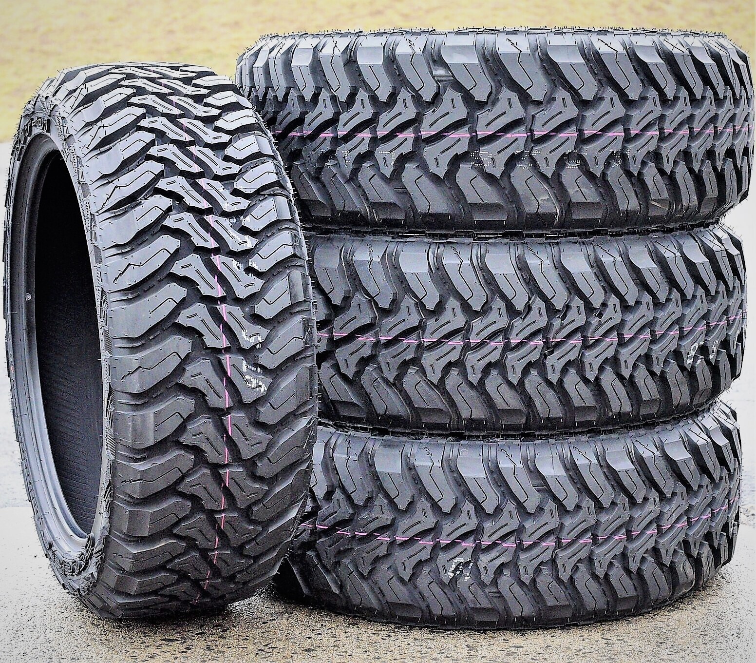 4 New Accelera M/T-01 LT 275/55R20 Load D 8 Ply MT Mud Tires